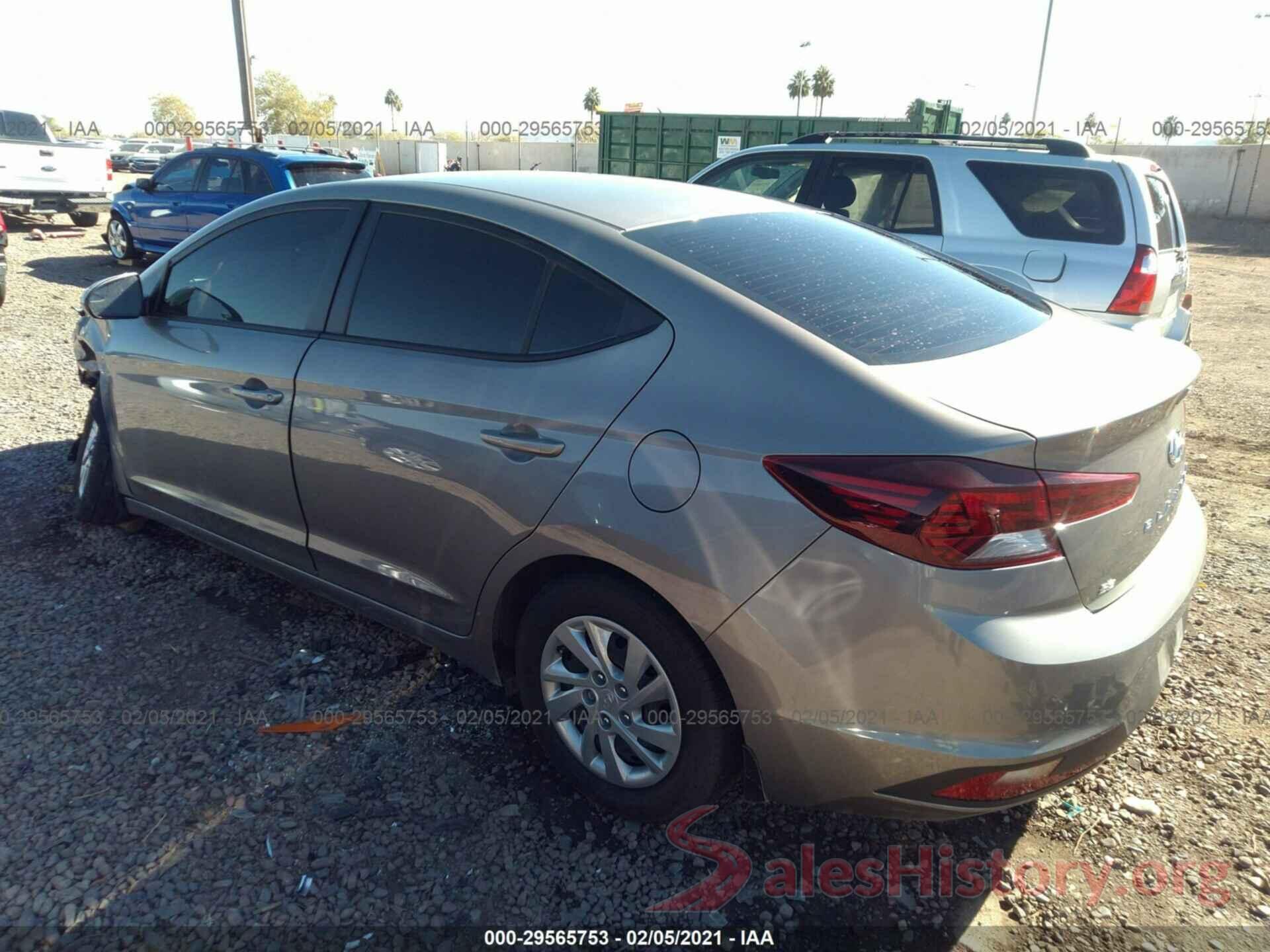 KMHD74LF5LU080277 2020 HYUNDAI ELANTRA