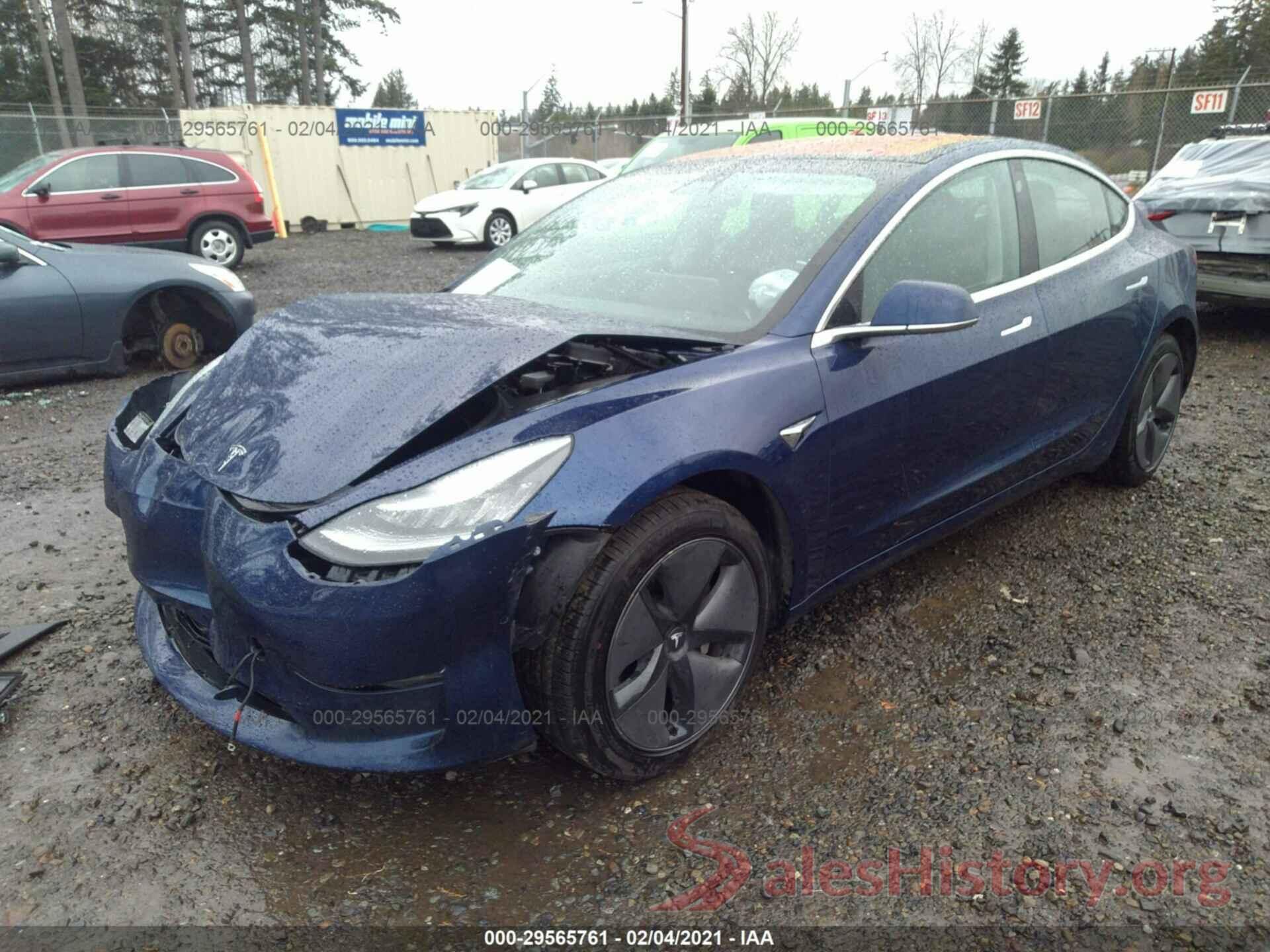 5YJ3E1EA6JF102542 2018 TESLA MODEL 3