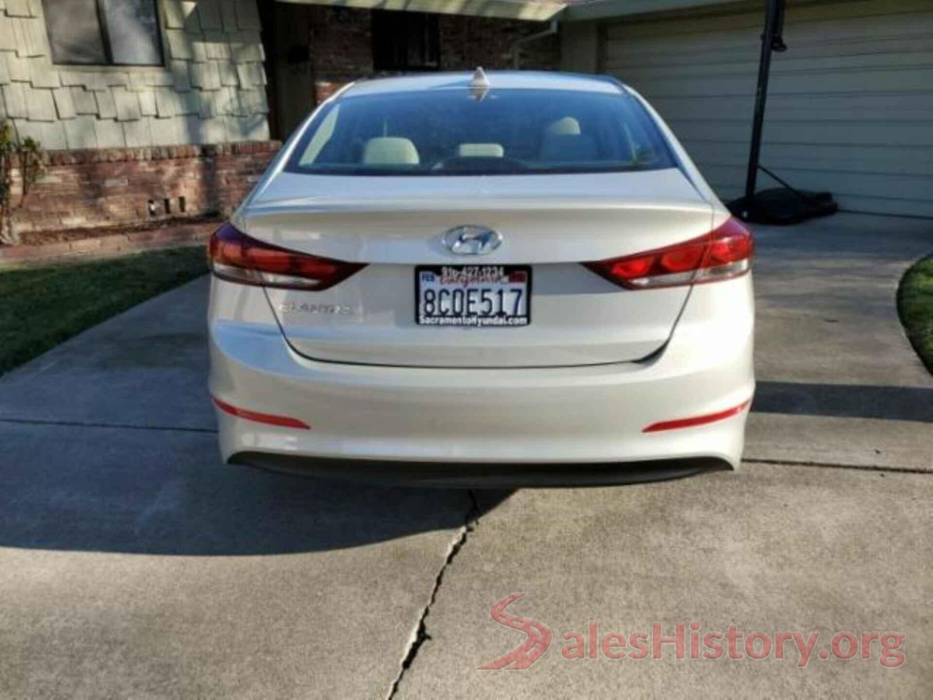 KMHD84LF0JU592250 2018 HYUNDAI ELANTRA