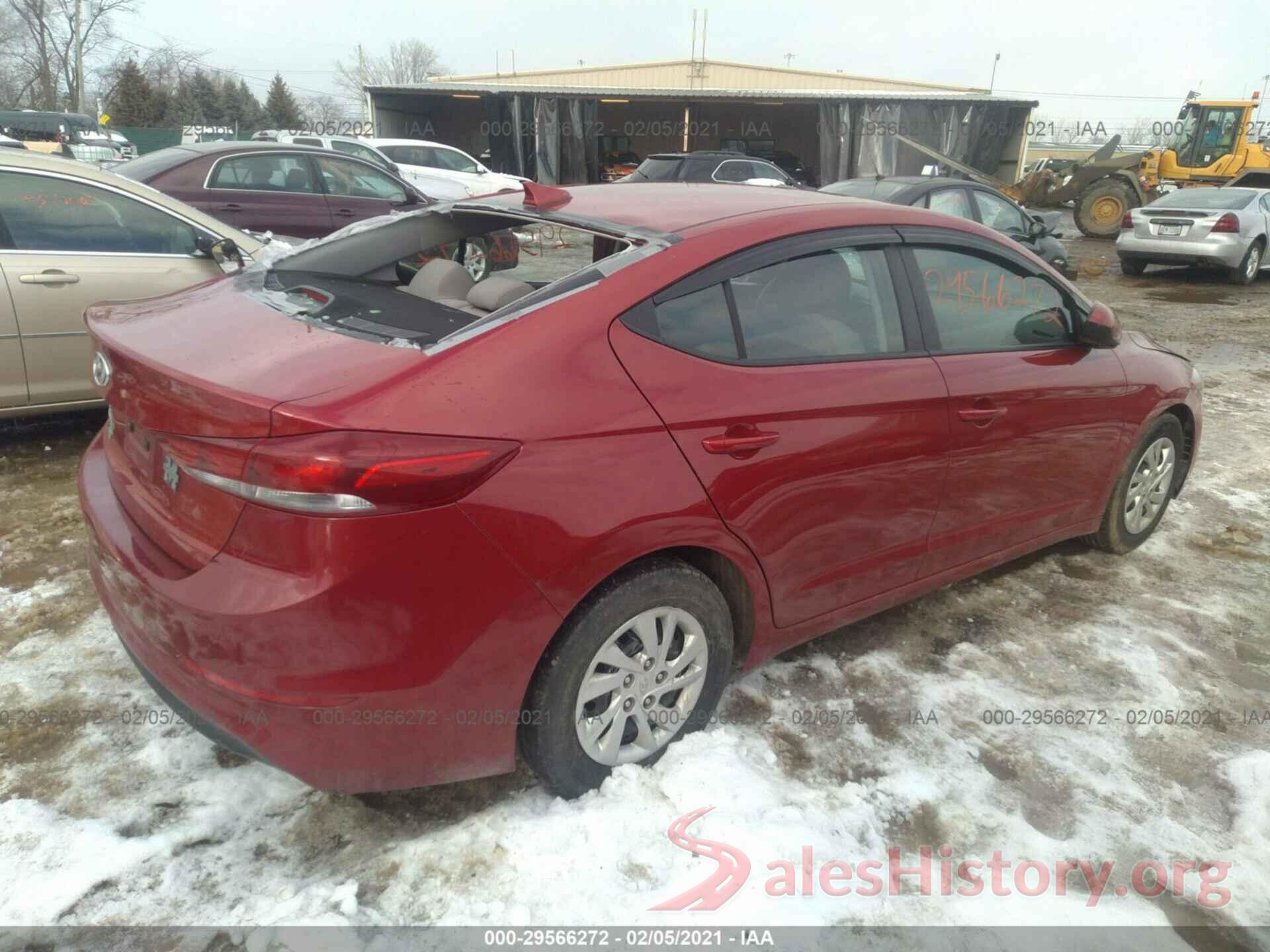 5NPD74LF0HH183032 2017 HYUNDAI ELANTRA