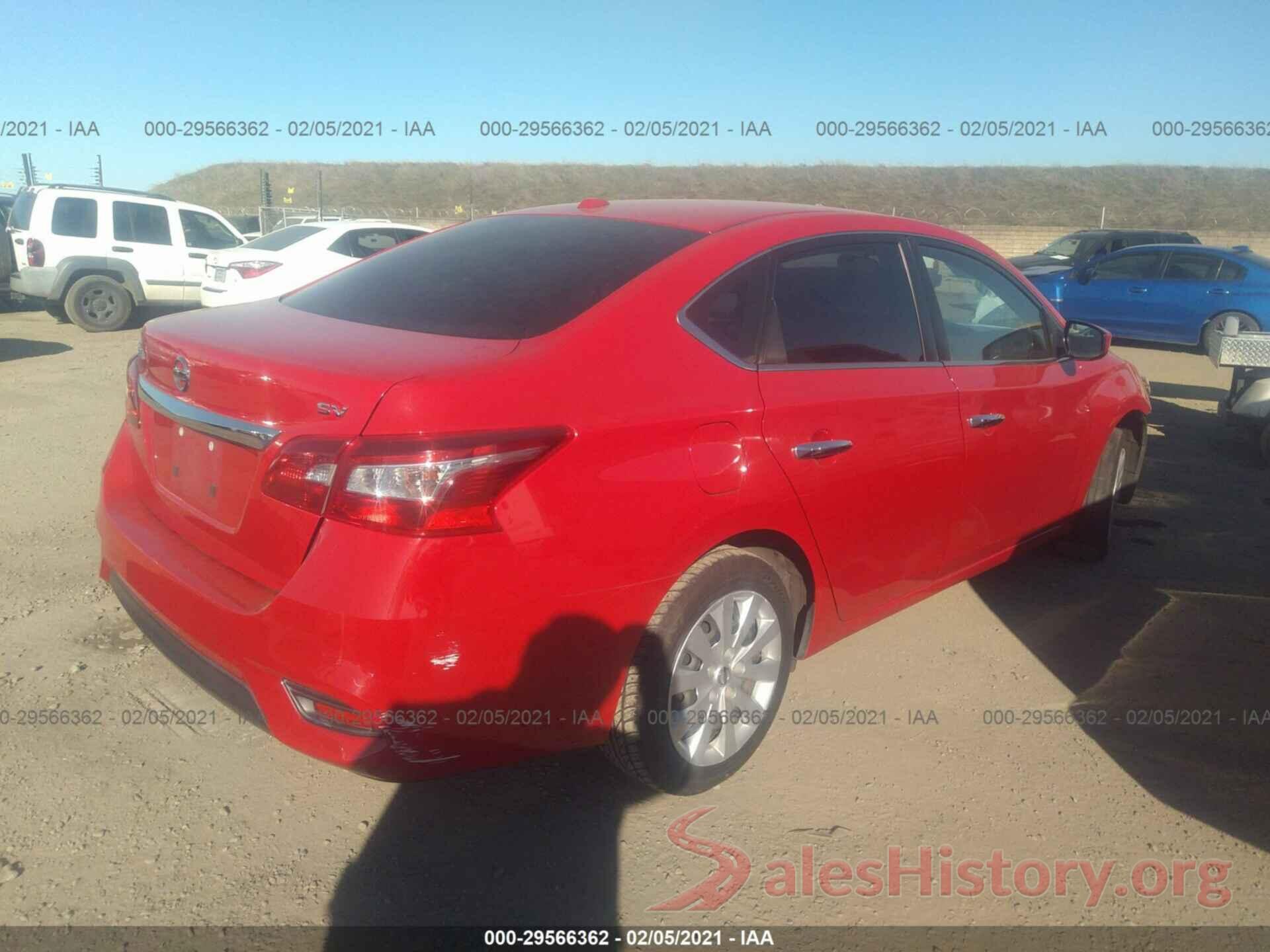 3N1AB7APXHL695494 2017 NISSAN SENTRA