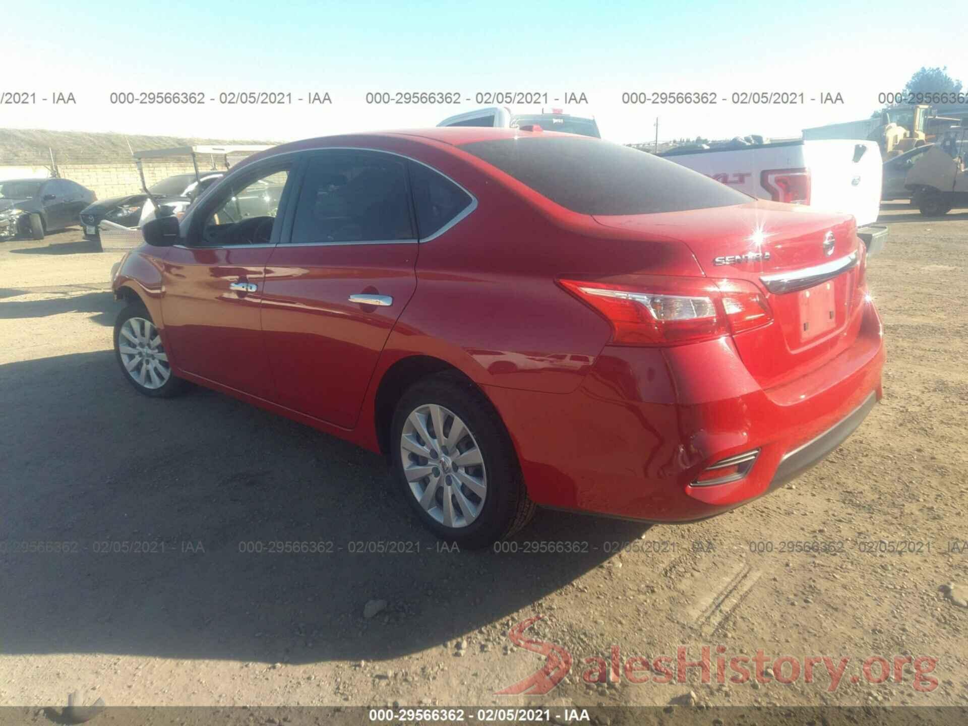 3N1AB7APXHL695494 2017 NISSAN SENTRA