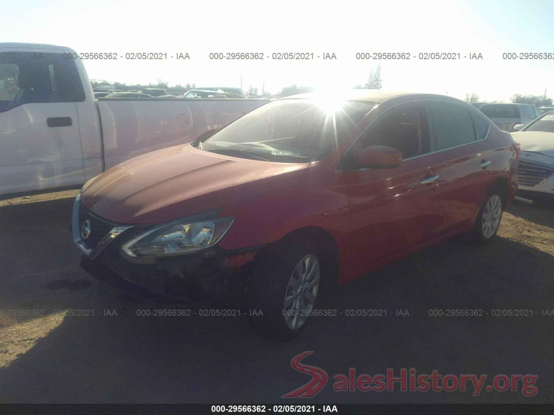 3N1AB7APXHL695494 2017 NISSAN SENTRA