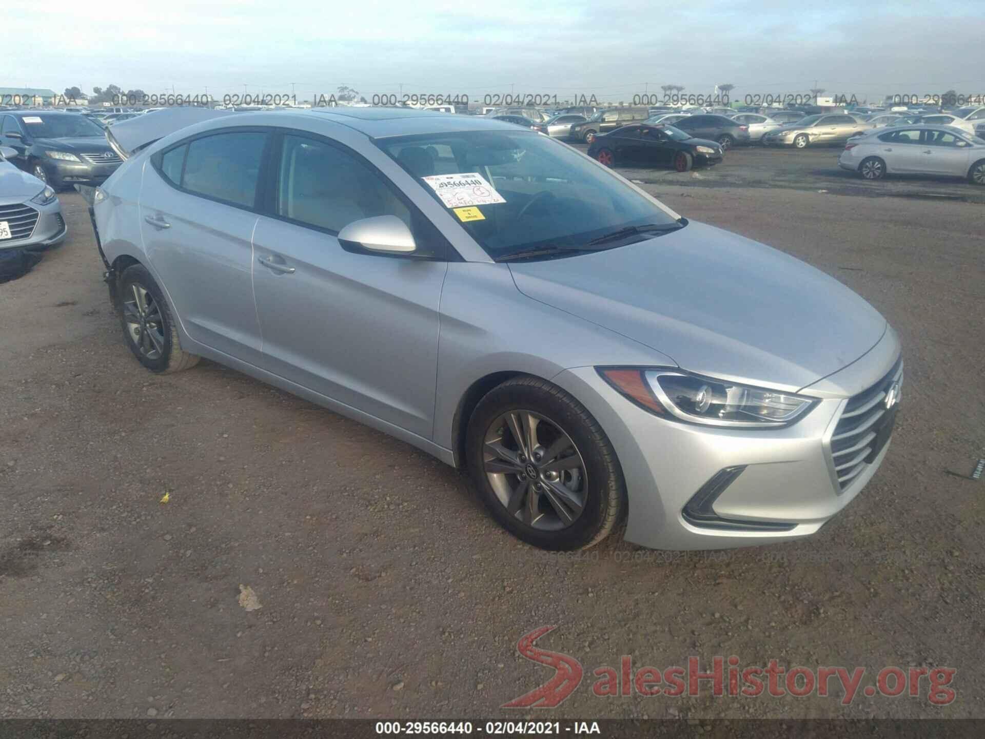 5NPD84LF3JH359557 2018 HYUNDAI ELANTRA