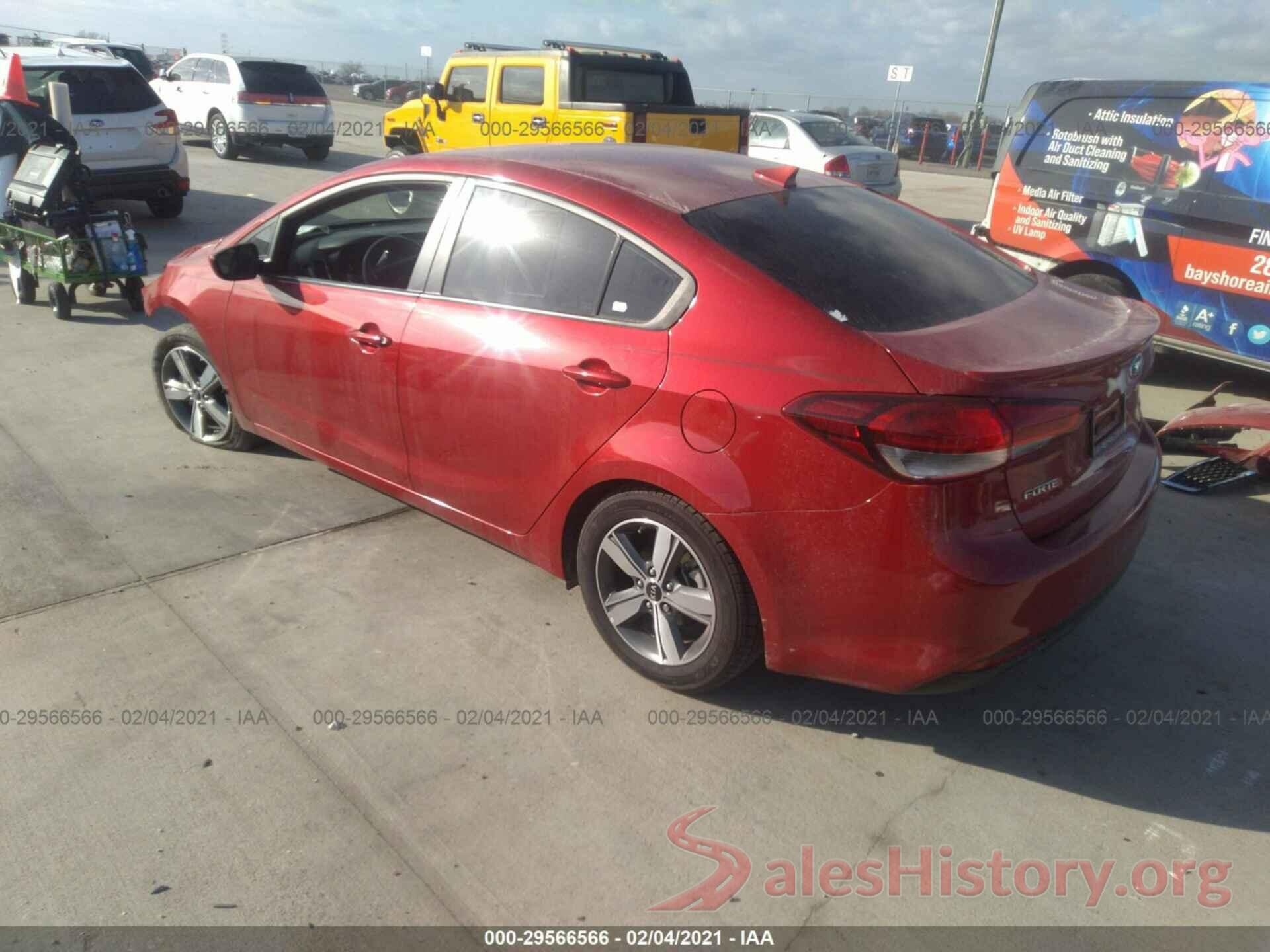 3KPFL4A77JE283994 2018 KIA FORTE