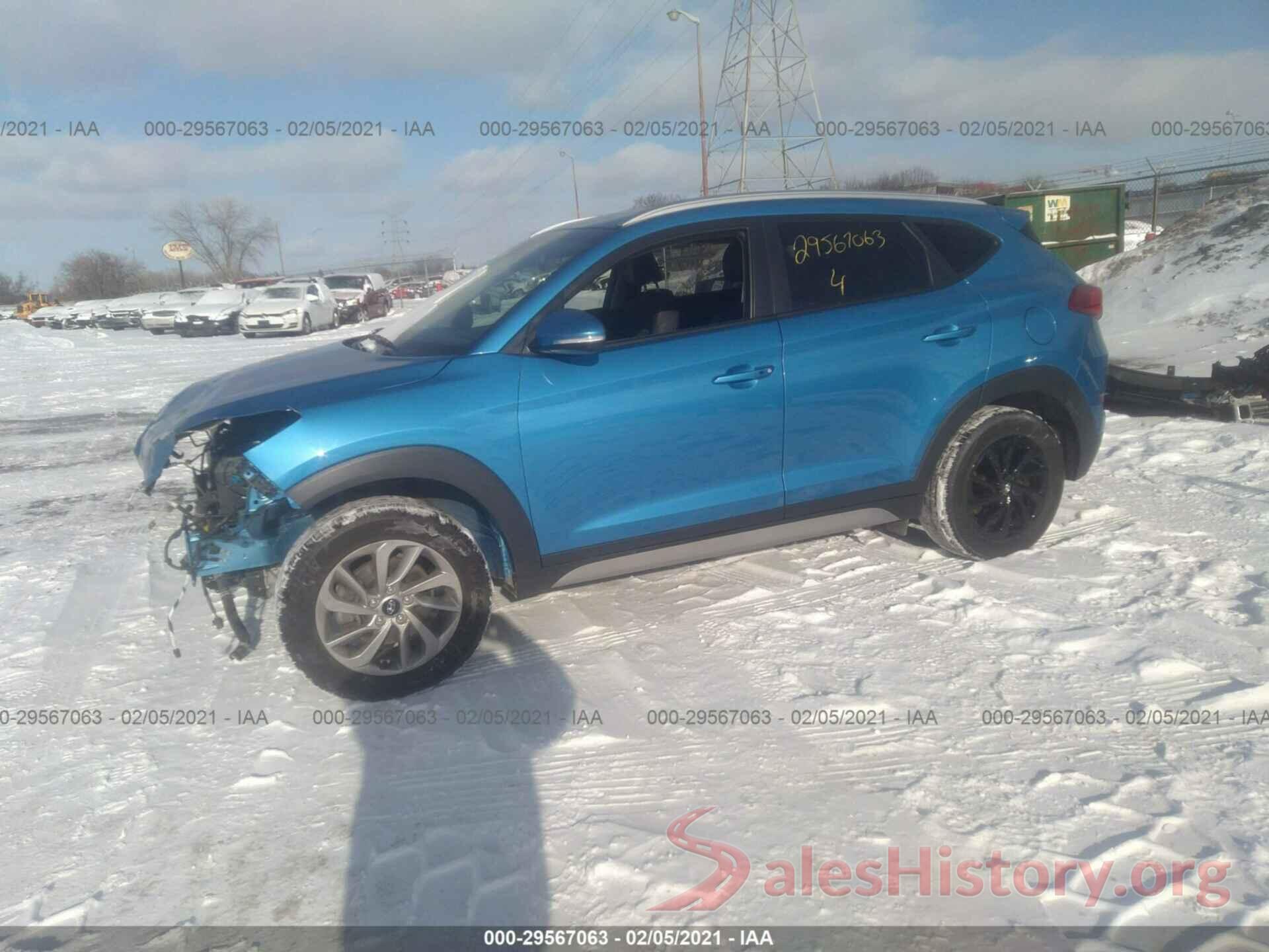 KM8J3CA47HU531193 2017 HYUNDAI TUCSON