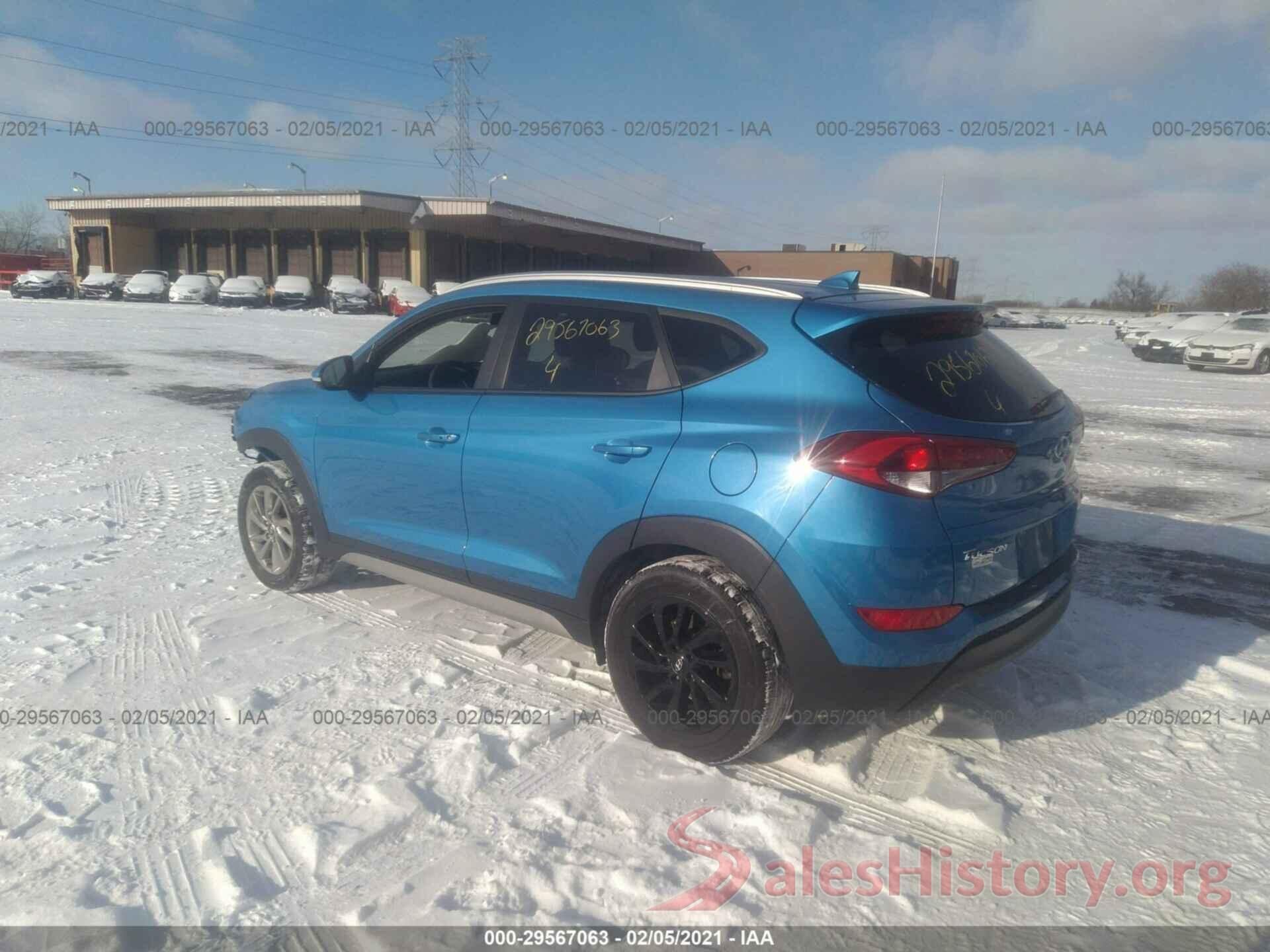 KM8J3CA47HU531193 2017 HYUNDAI TUCSON