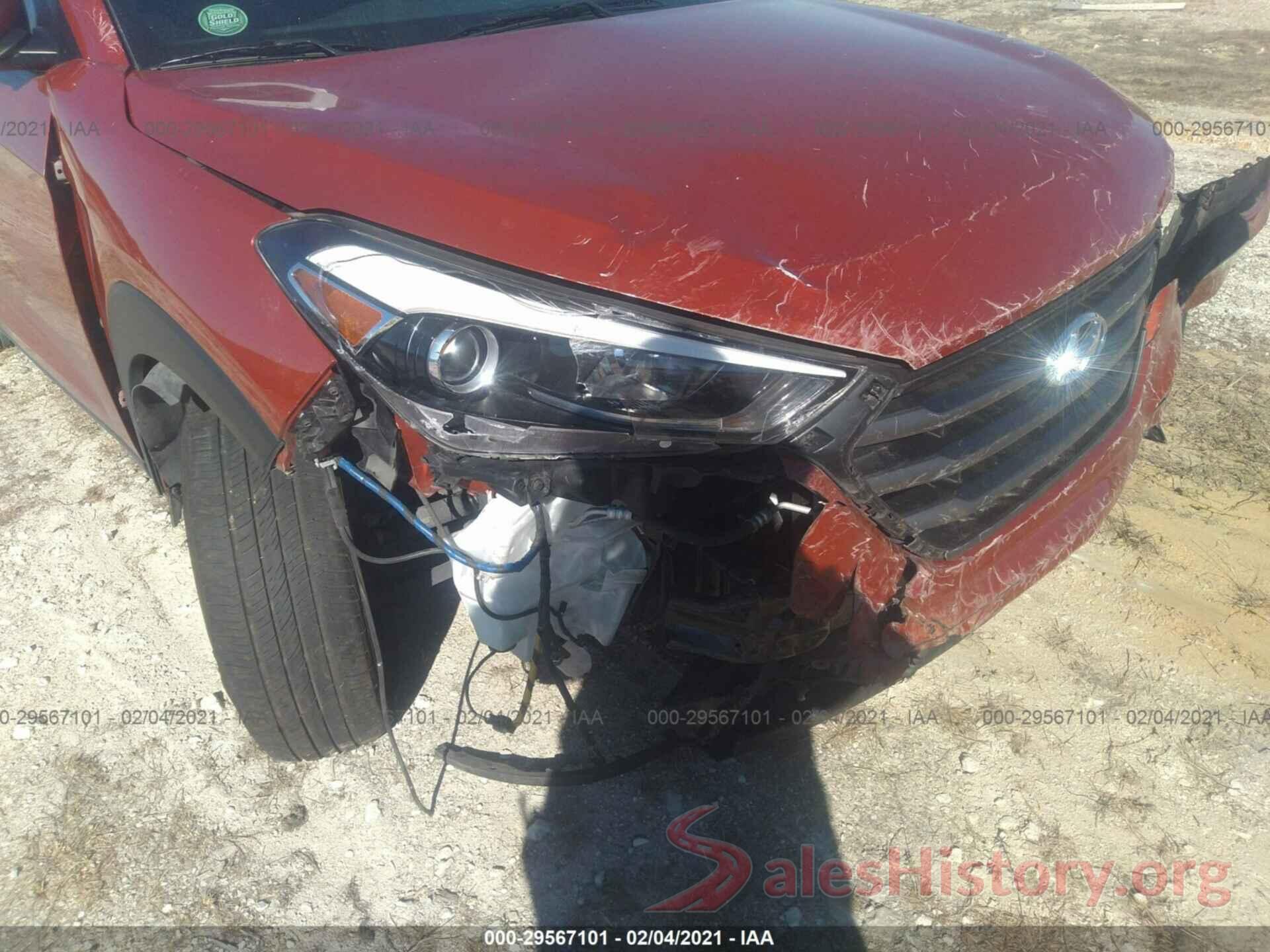 KM8J33A4XGU101947 2016 HYUNDAI TUCSON