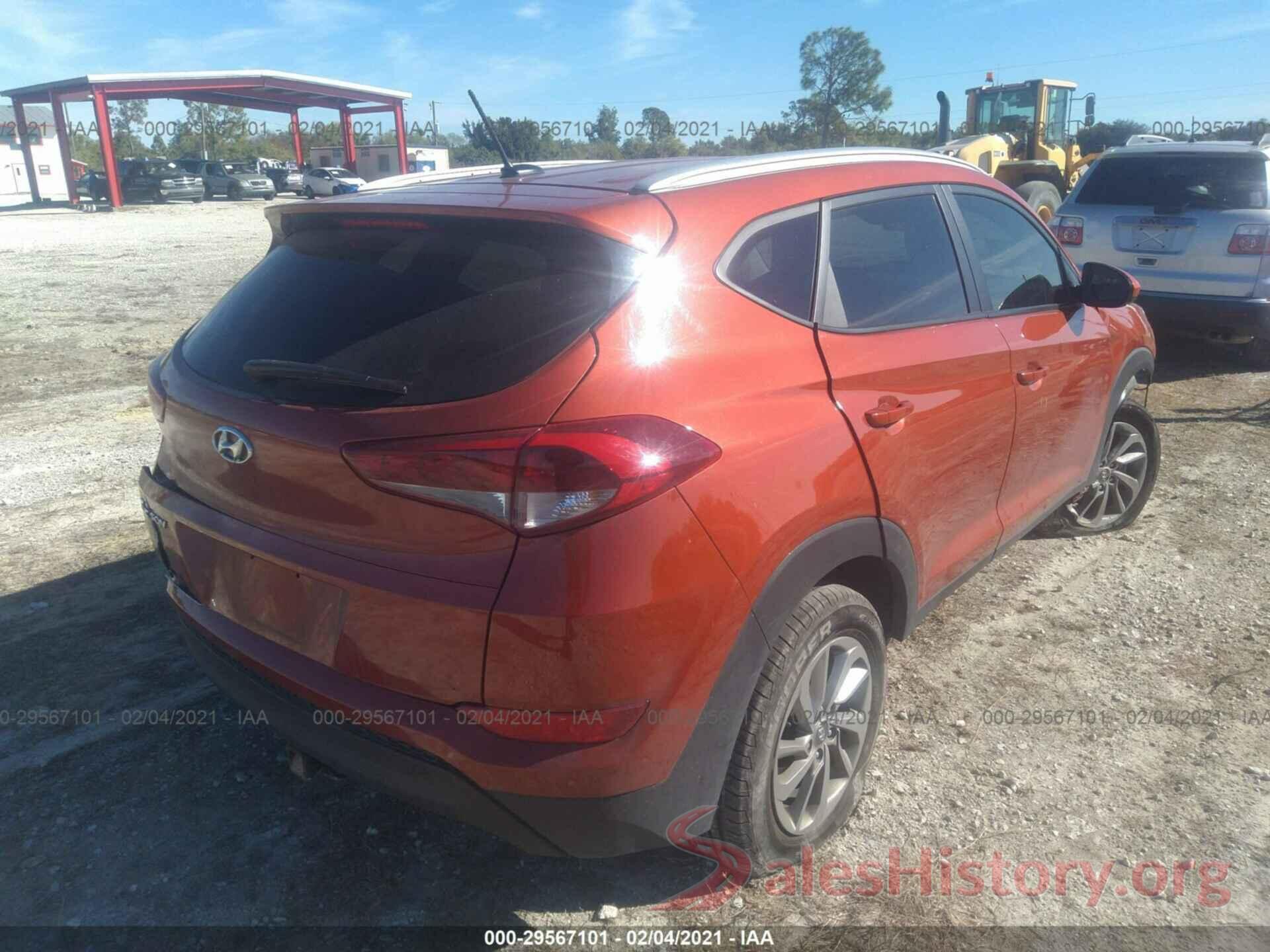 KM8J33A4XGU101947 2016 HYUNDAI TUCSON