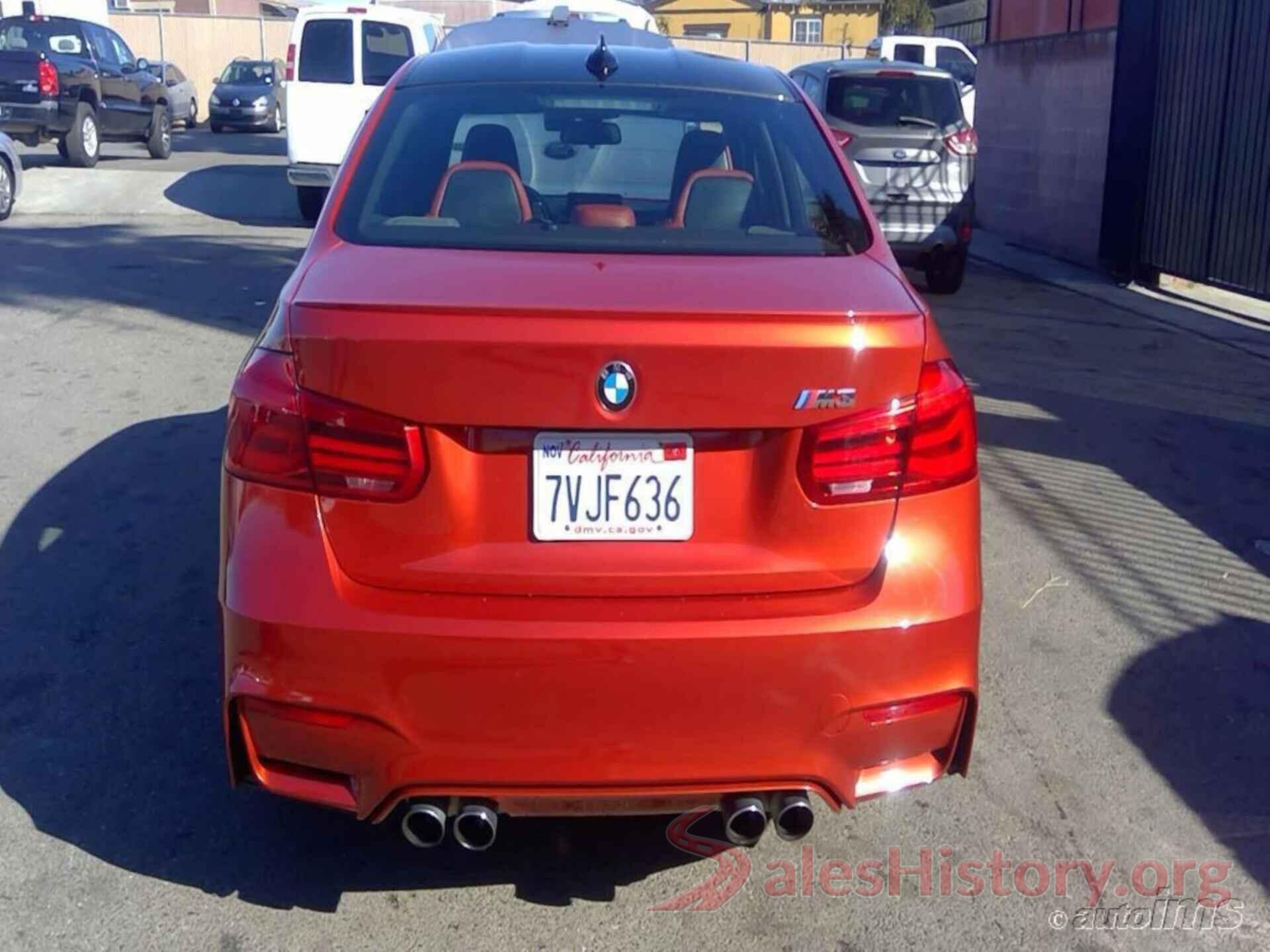 WBS8M9C56G5E68861 2016 BMW M3