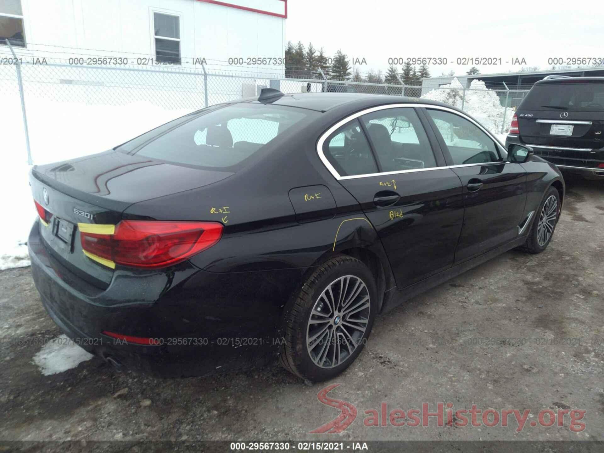 WBAJR7C0XLWW66568 2020 BMW 5 SERIES