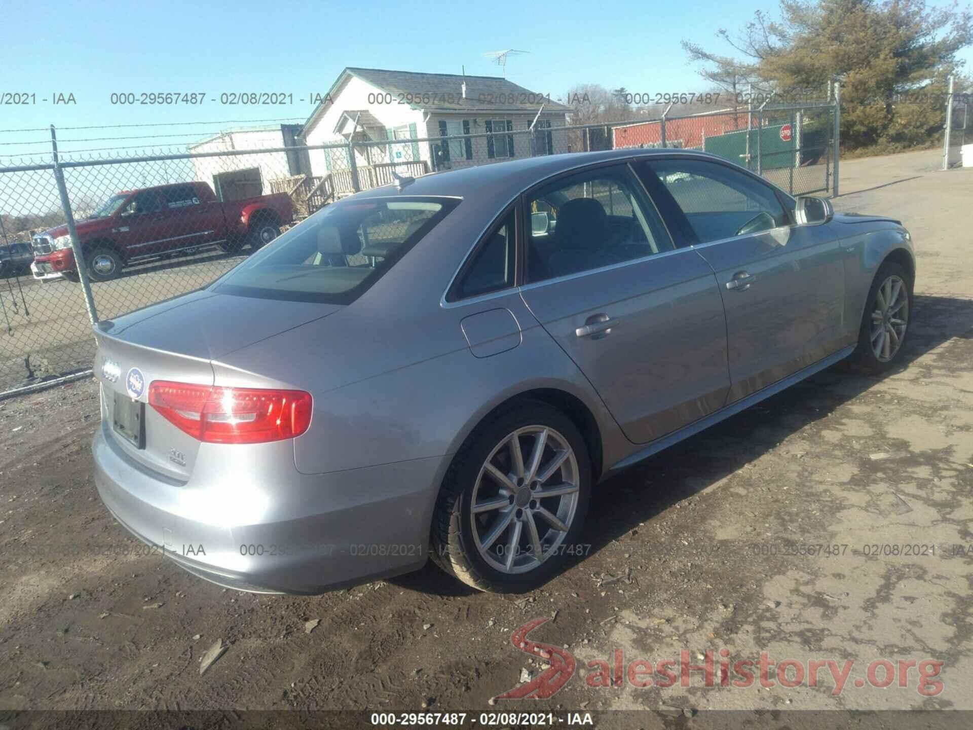 WAUBFAFLXGN014254 2016 AUDI A4