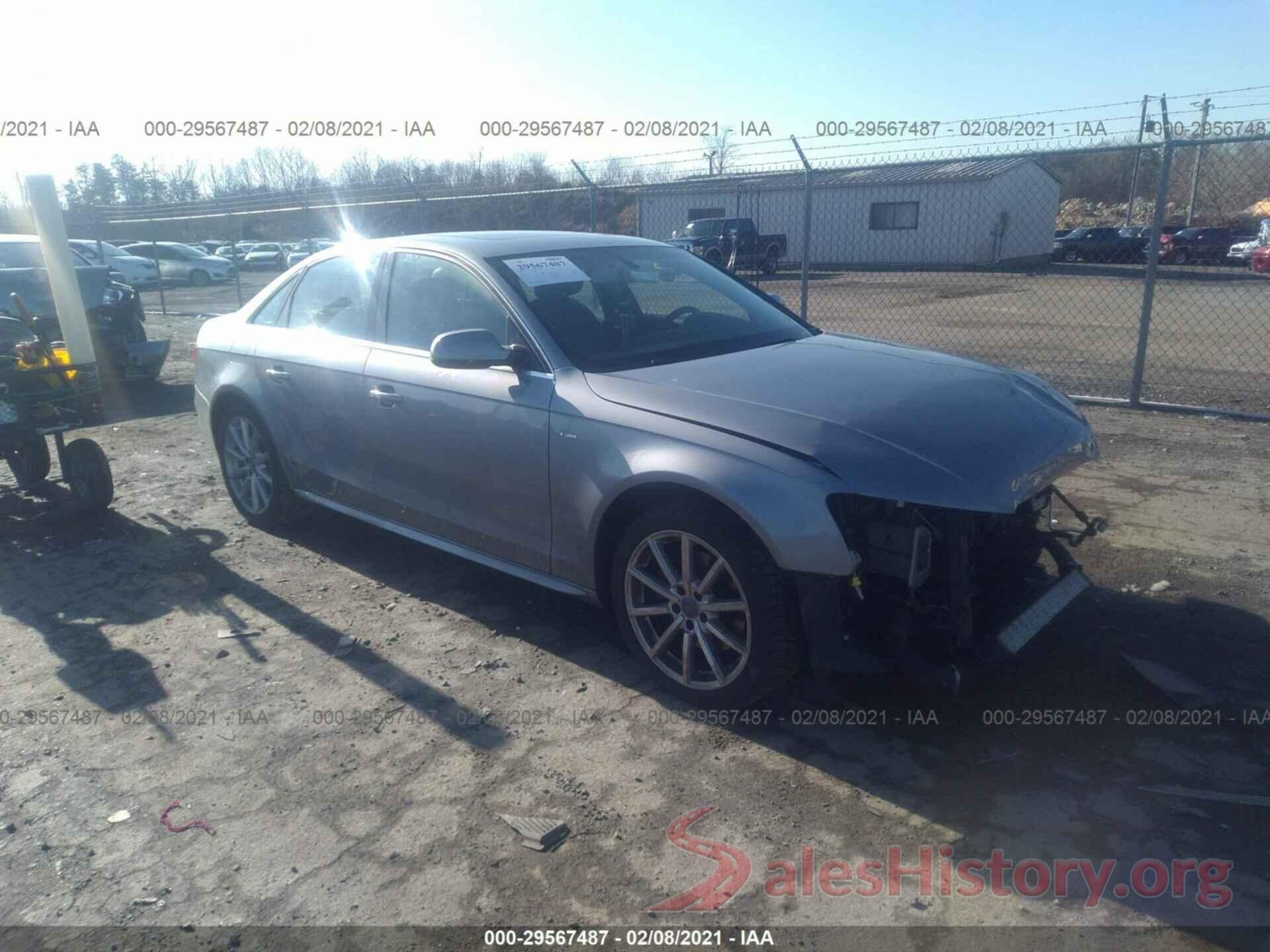 WAUBFAFLXGN014254 2016 AUDI A4