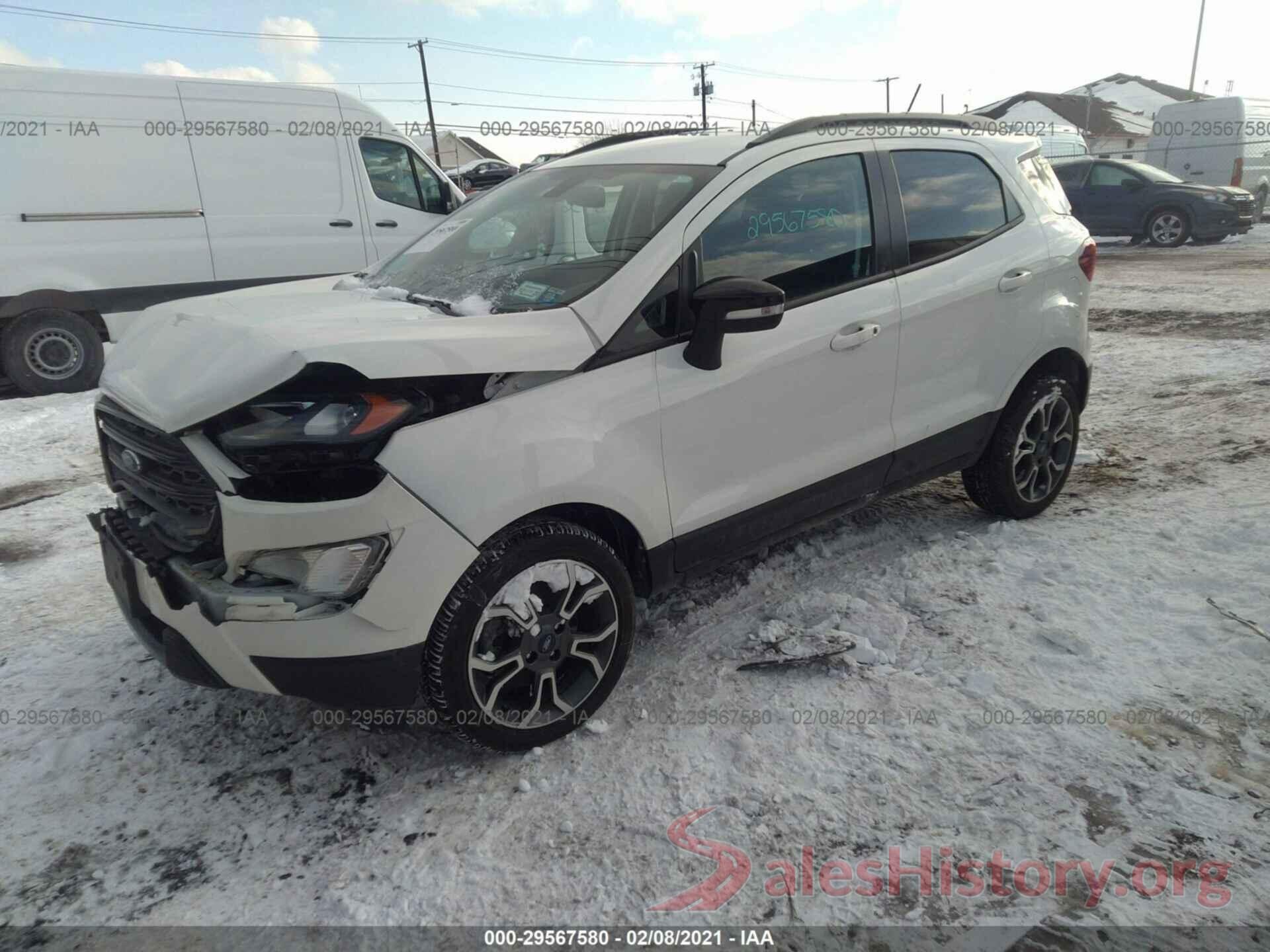 MAJ6S3JL8KC261740 2019 FORD ECOSPORT