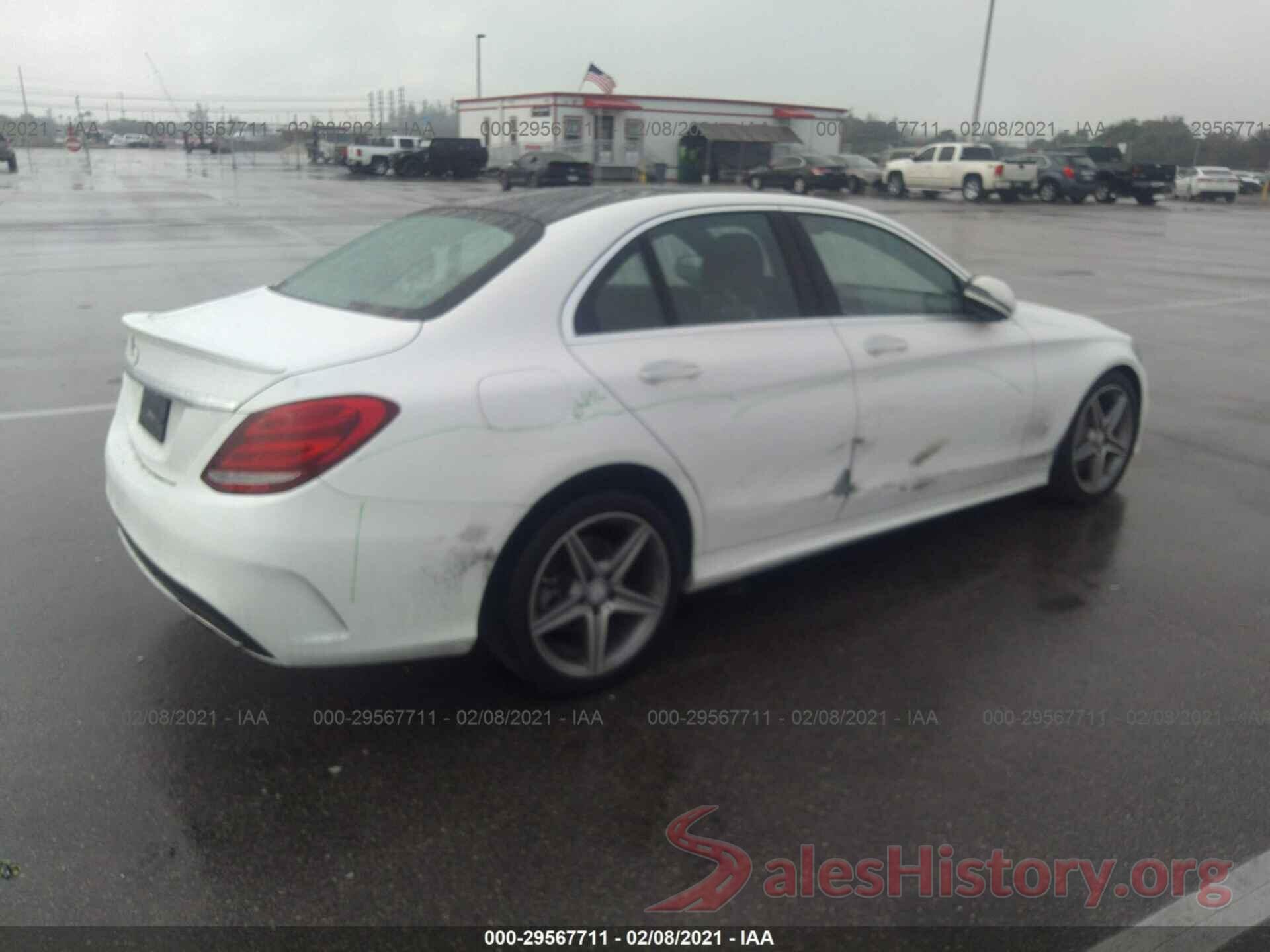 55SWF4JB8GU159875 2016 MERCEDES-BENZ C-CLASS