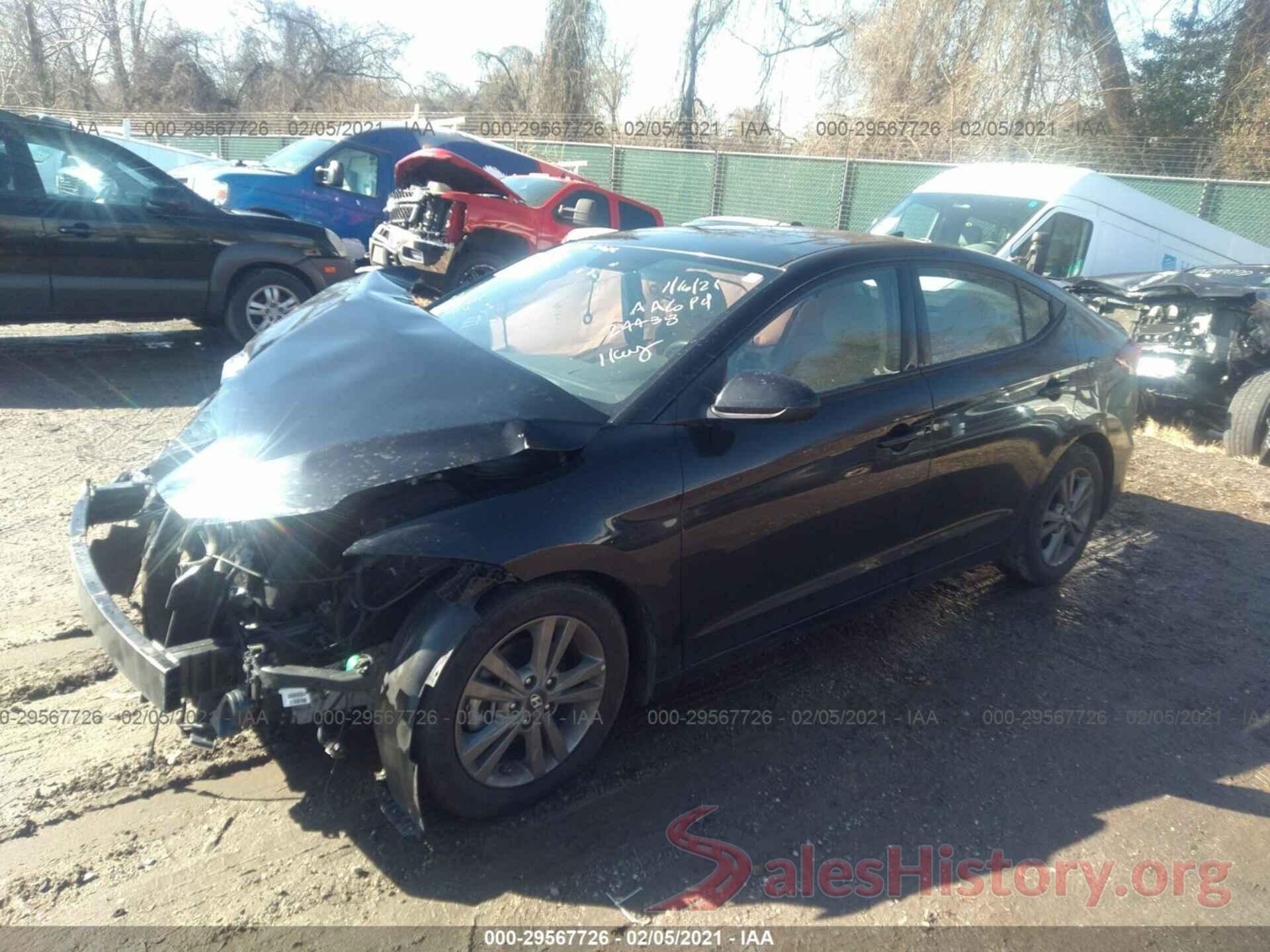 5NPD84LF3JH233974 2018 HYUNDAI ELANTRA