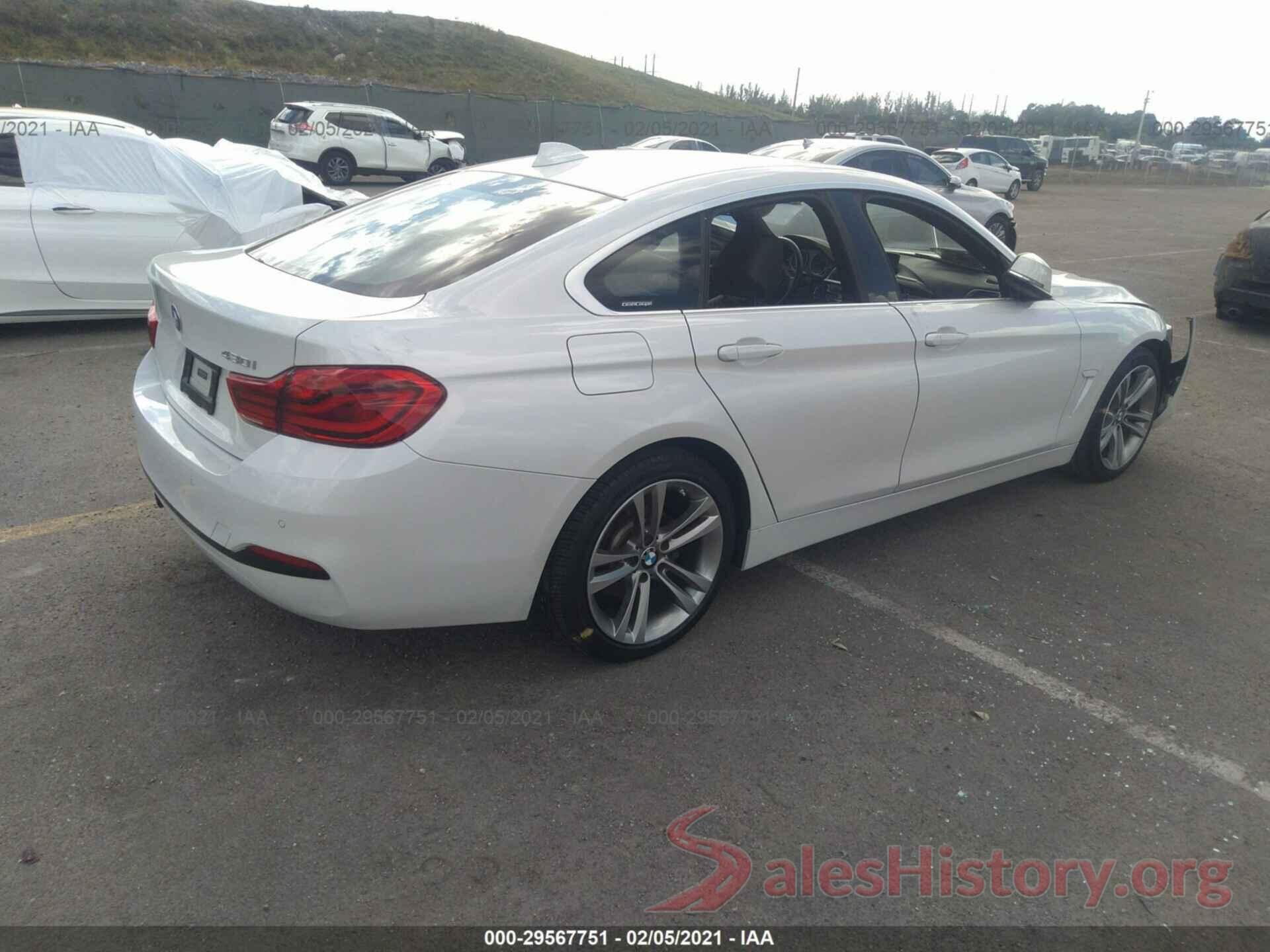 WBA4J1C55KBM13290 2019 BMW 4 SERIES