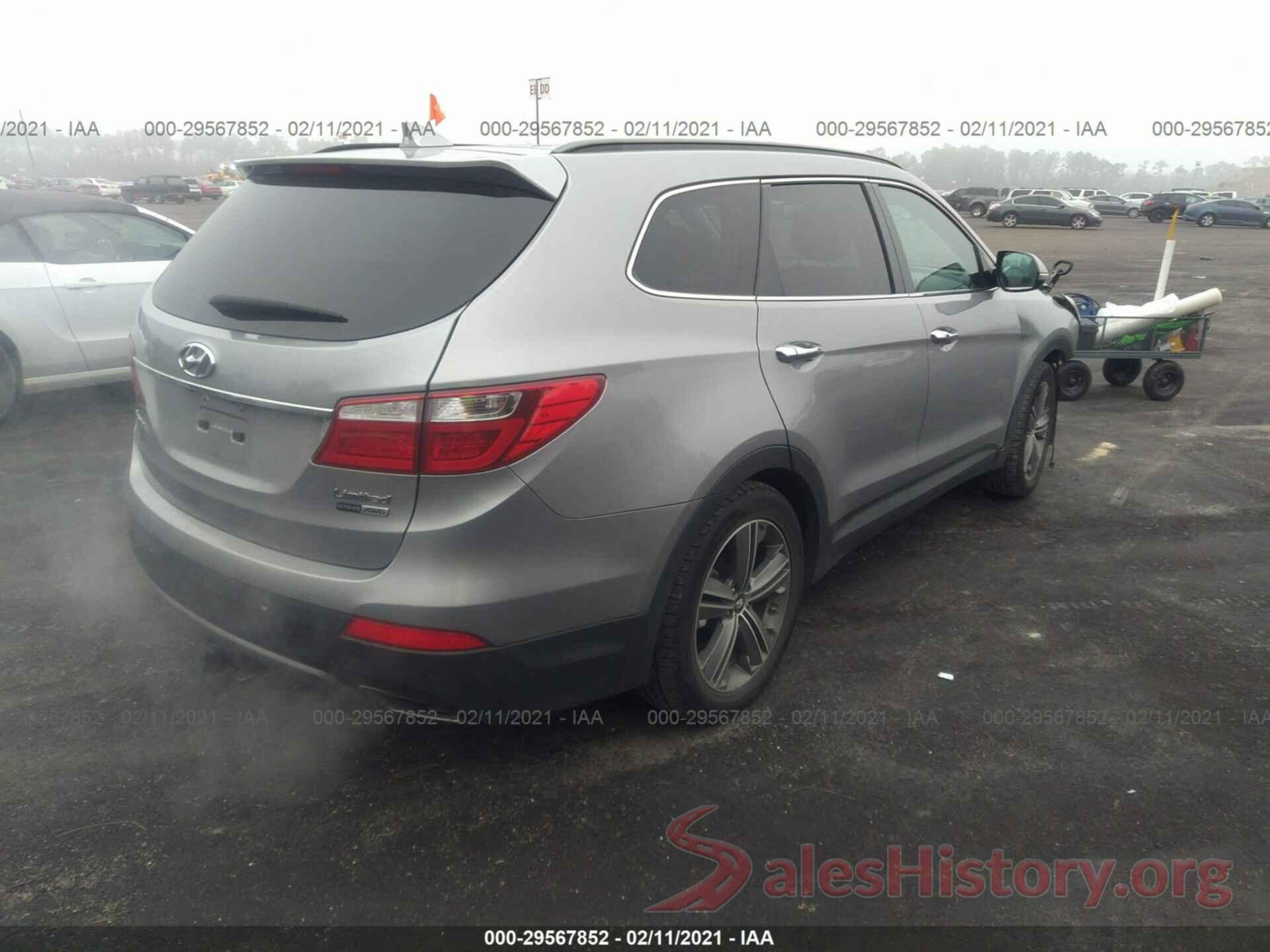 KM8SRDHF7GU164262 2016 HYUNDAI SANTA FE