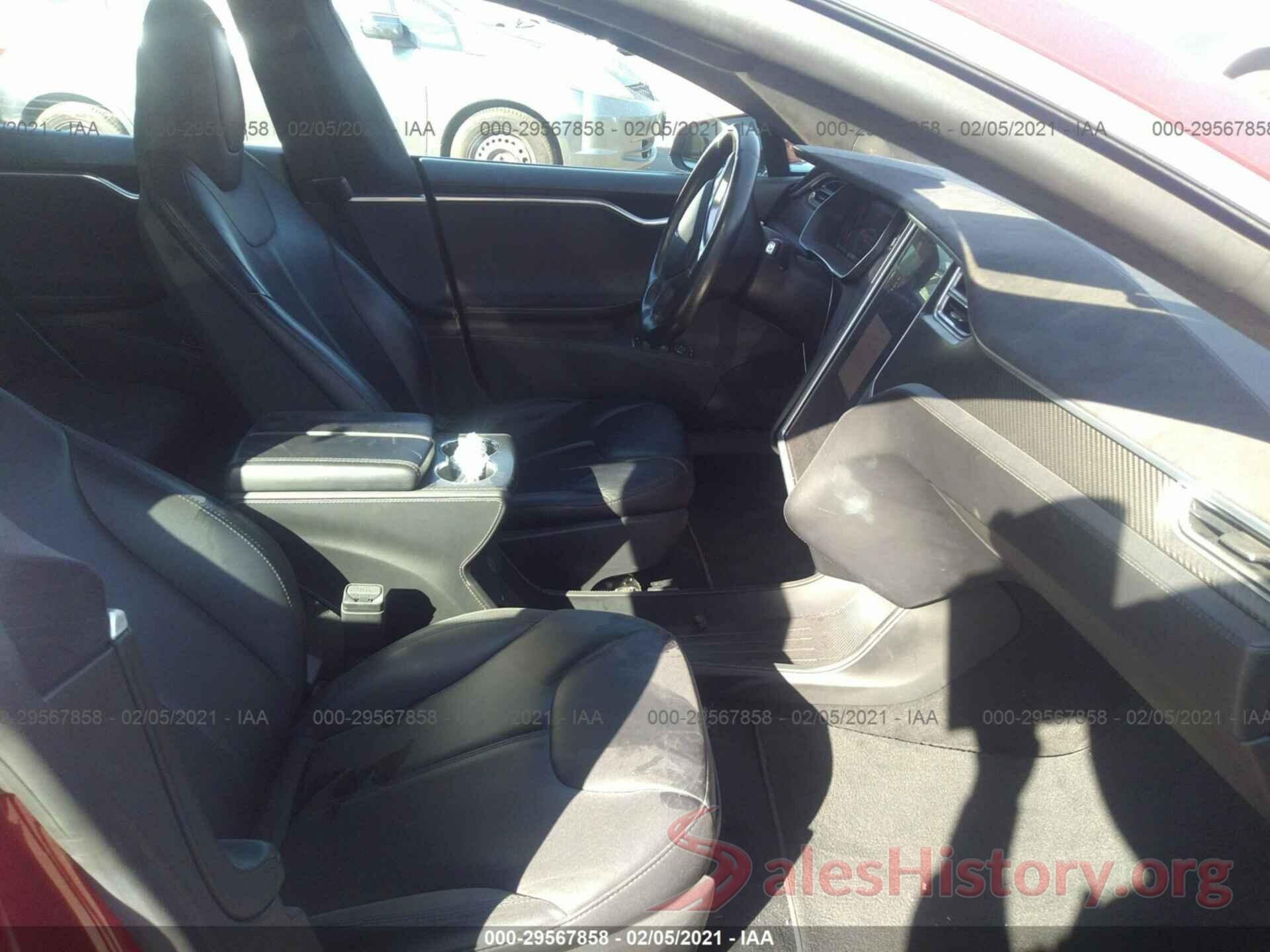 5YJSA1H21FFP70106 2015 TESLA MODEL S