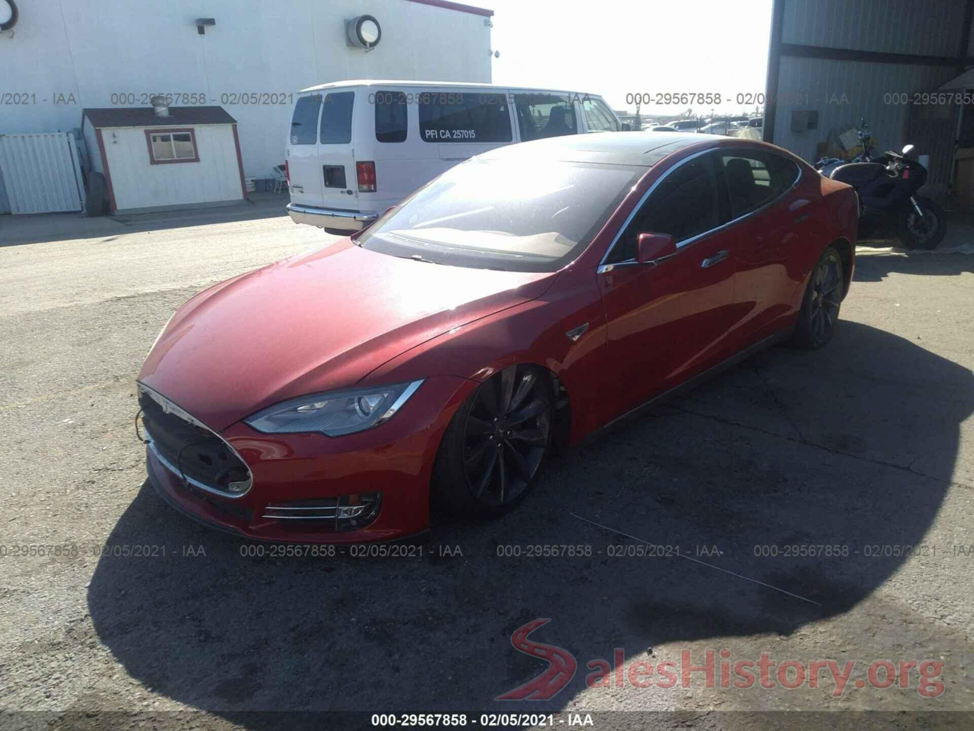 5YJSA1H21FFP70106 2015 TESLA MODEL S