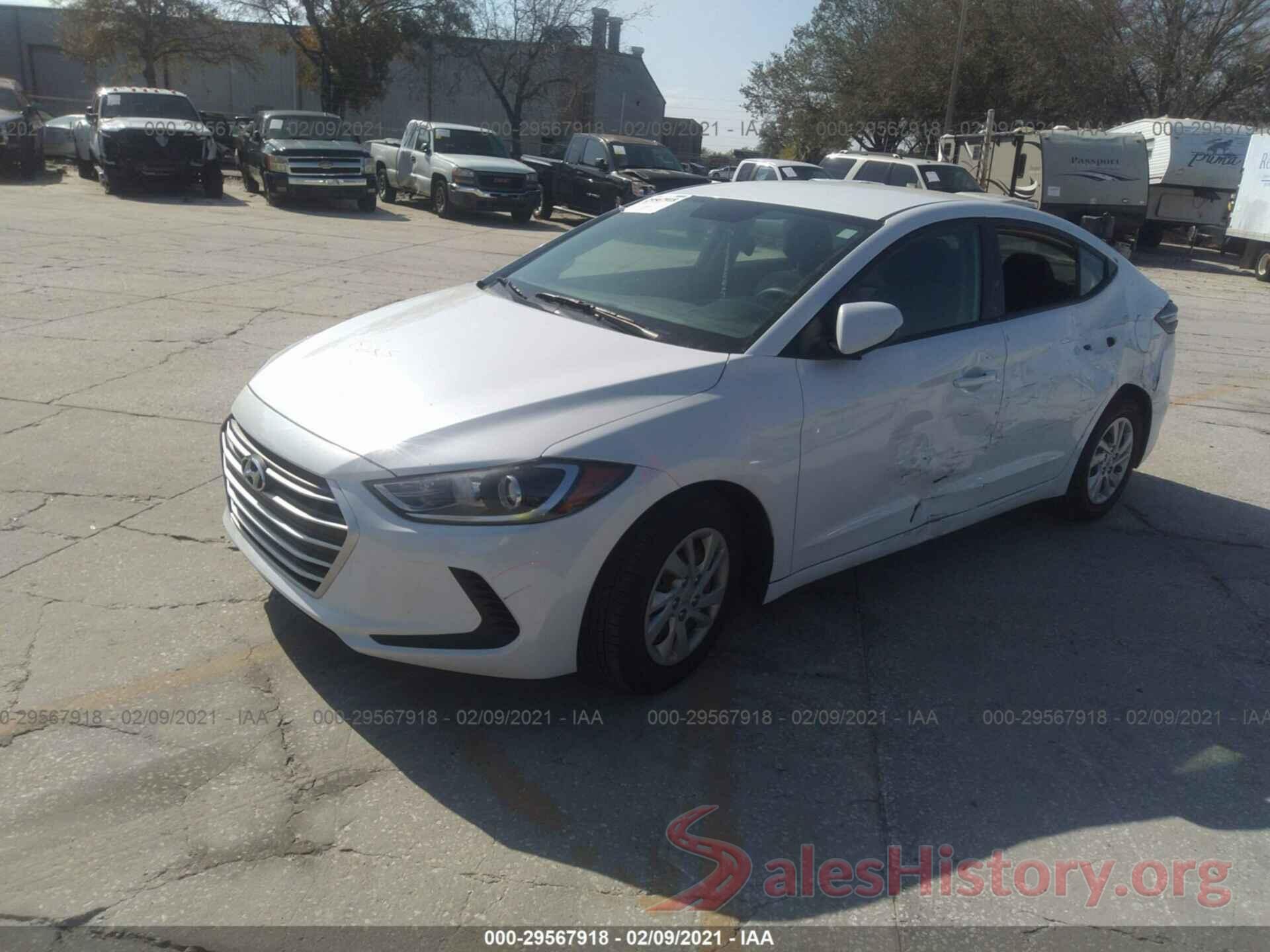 5NPD74LF3JH286922 2018 HYUNDAI ELANTRA