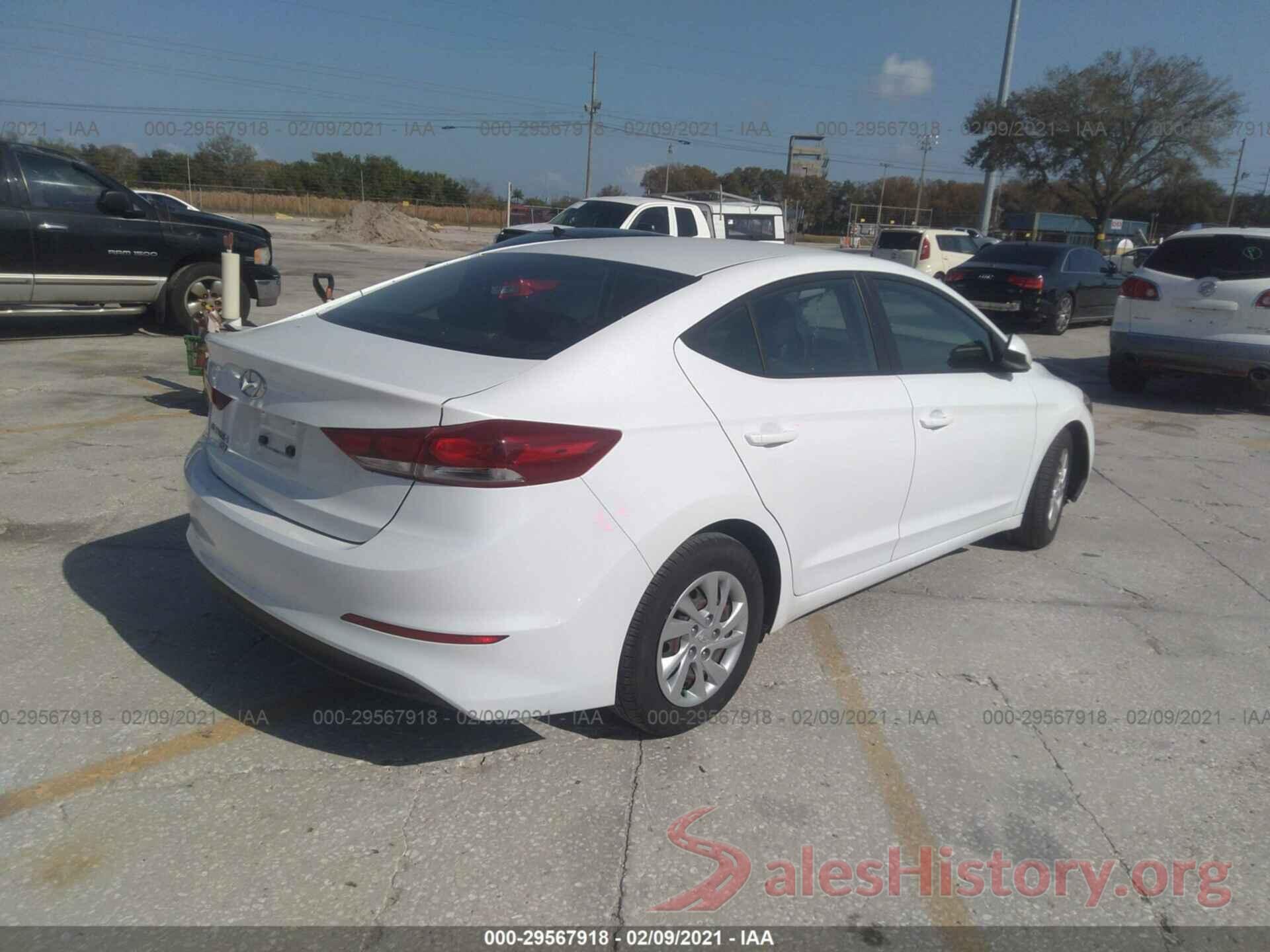 5NPD74LF3JH286922 2018 HYUNDAI ELANTRA