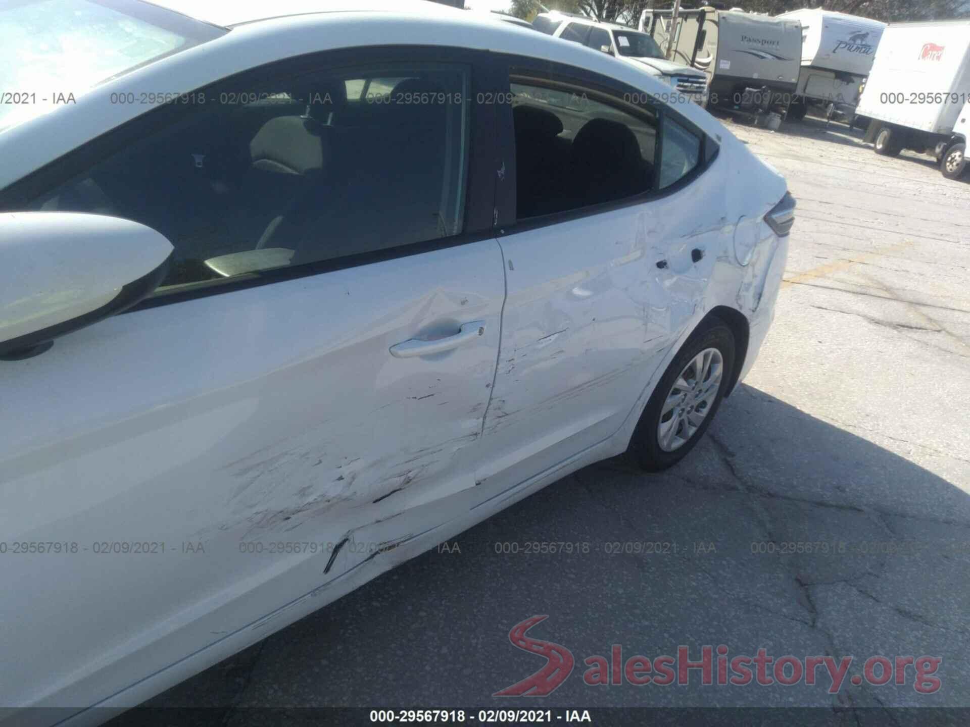 5NPD74LF3JH286922 2018 HYUNDAI ELANTRA