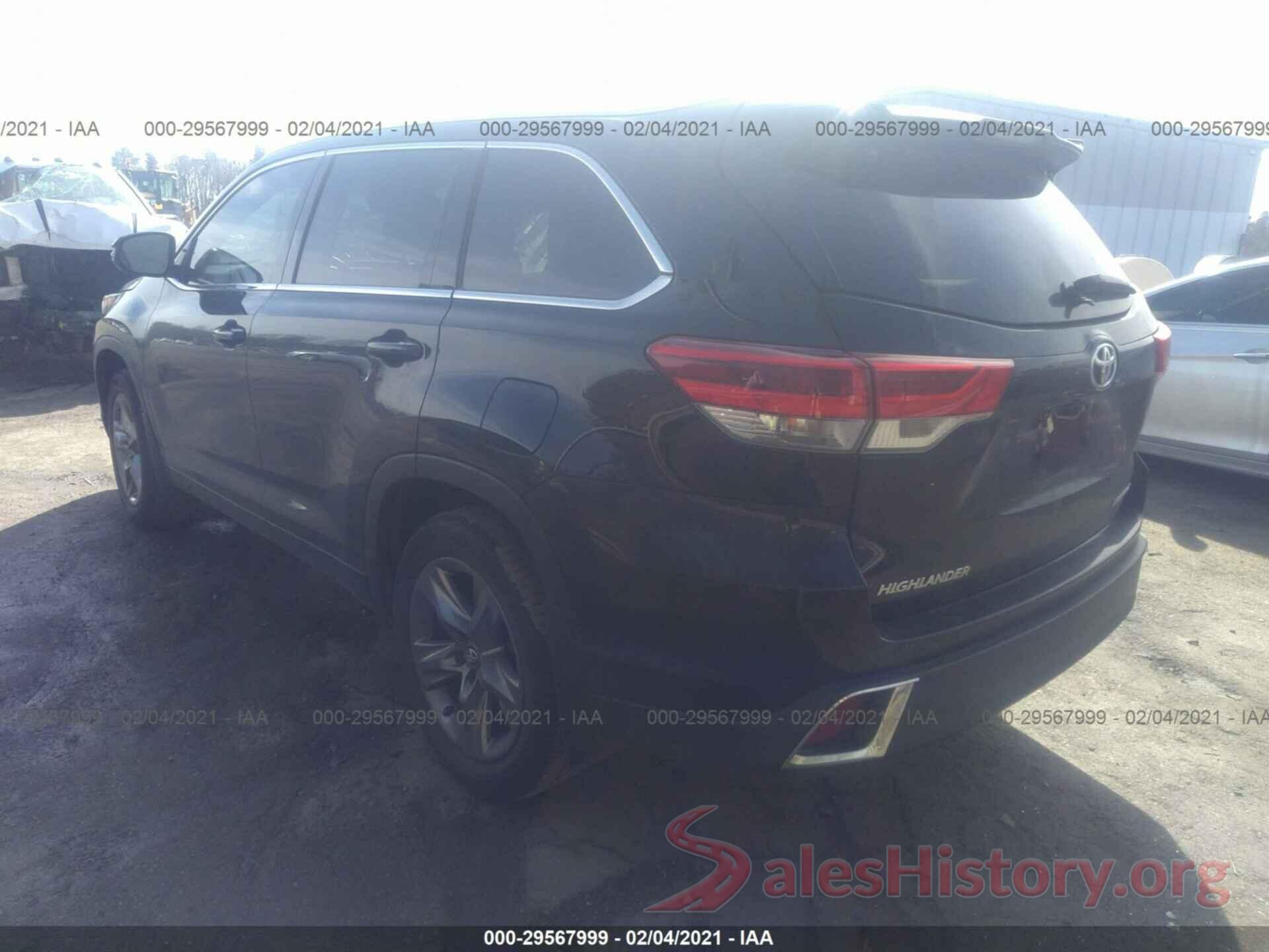 5TDDZRFH9KS990185 2019 TOYOTA HIGHLANDER