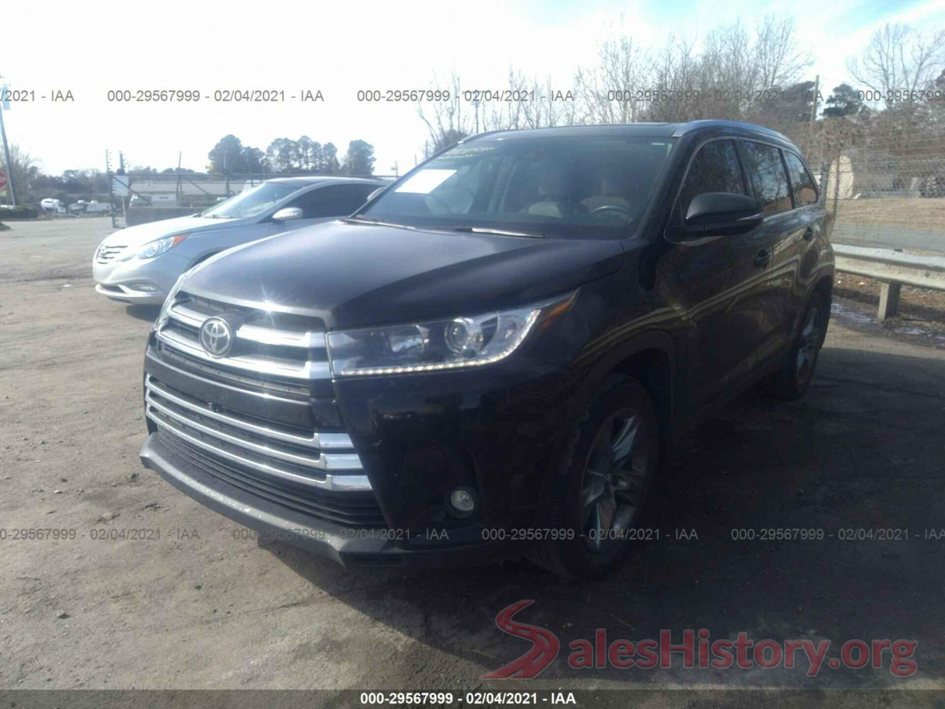 5TDDZRFH9KS990185 2019 TOYOTA HIGHLANDER