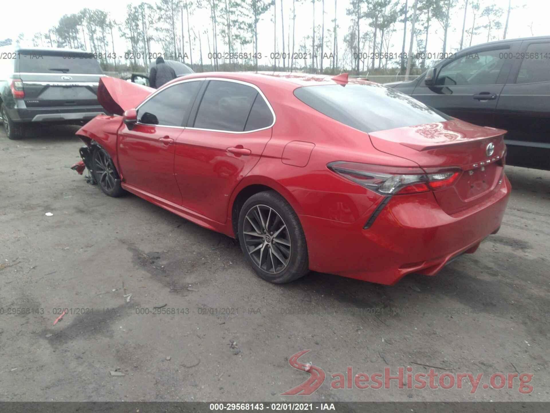 4T1G11AK0MU407053 2021 TOYOTA CAMRY