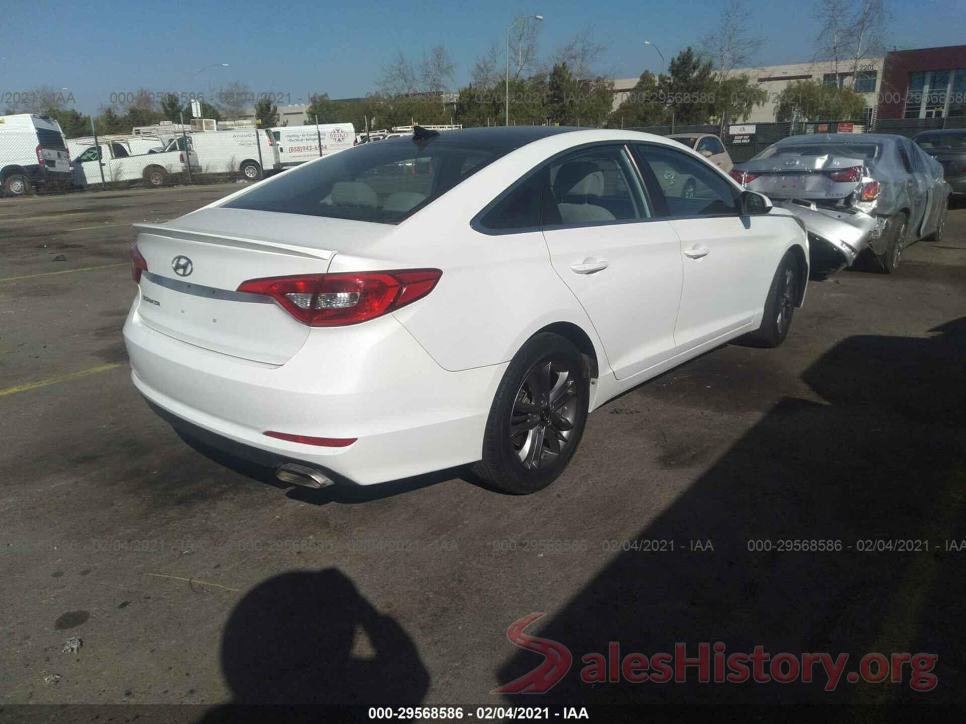 5NPE24AF7HH570201 2017 HYUNDAI SONATA