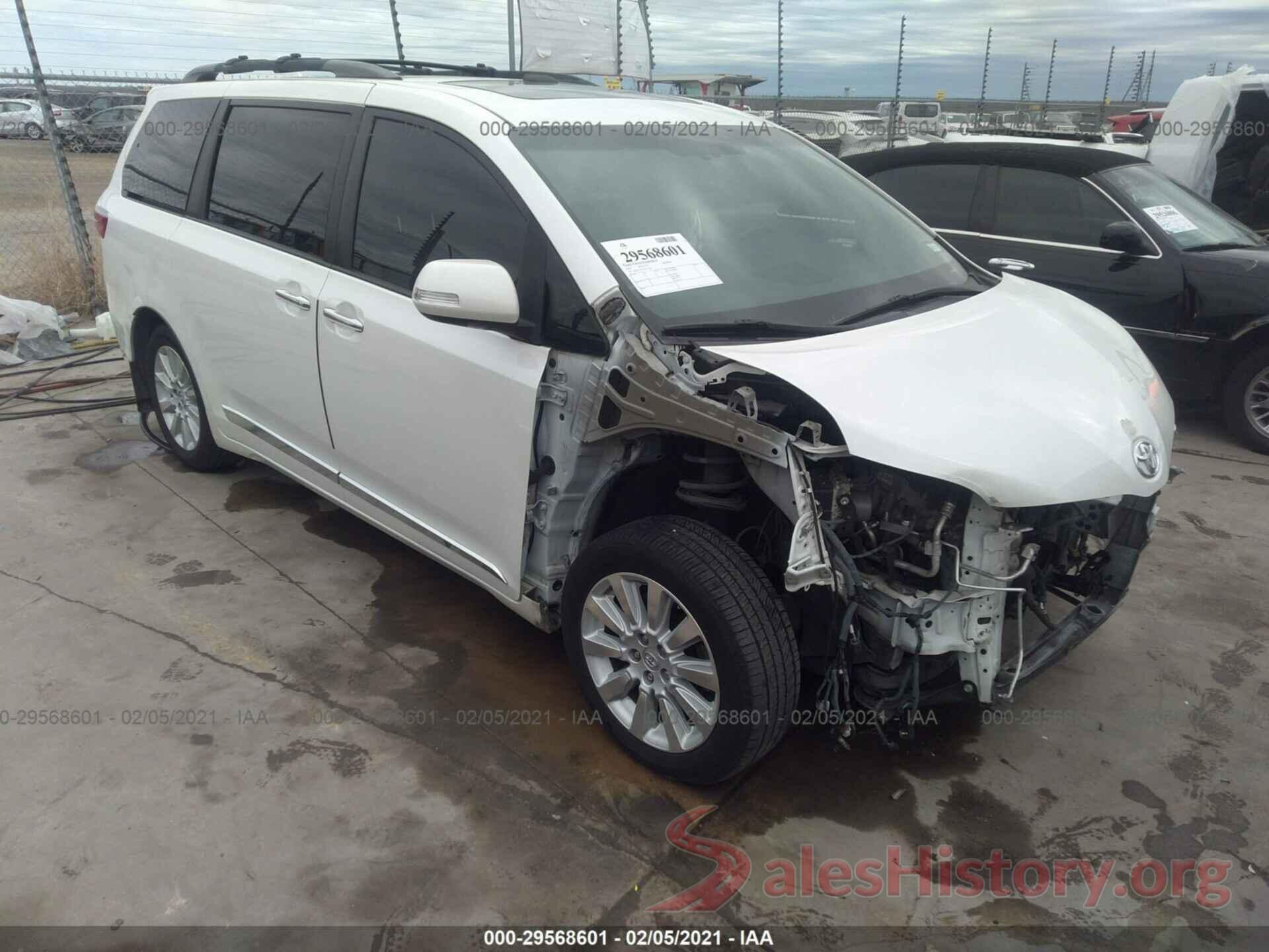 5TDYK3DC7GS735620 2016 TOYOTA SIENNA