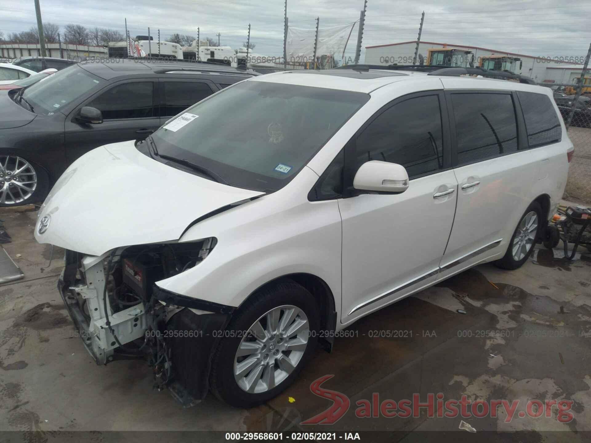 5TDYK3DC7GS735620 2016 TOYOTA SIENNA