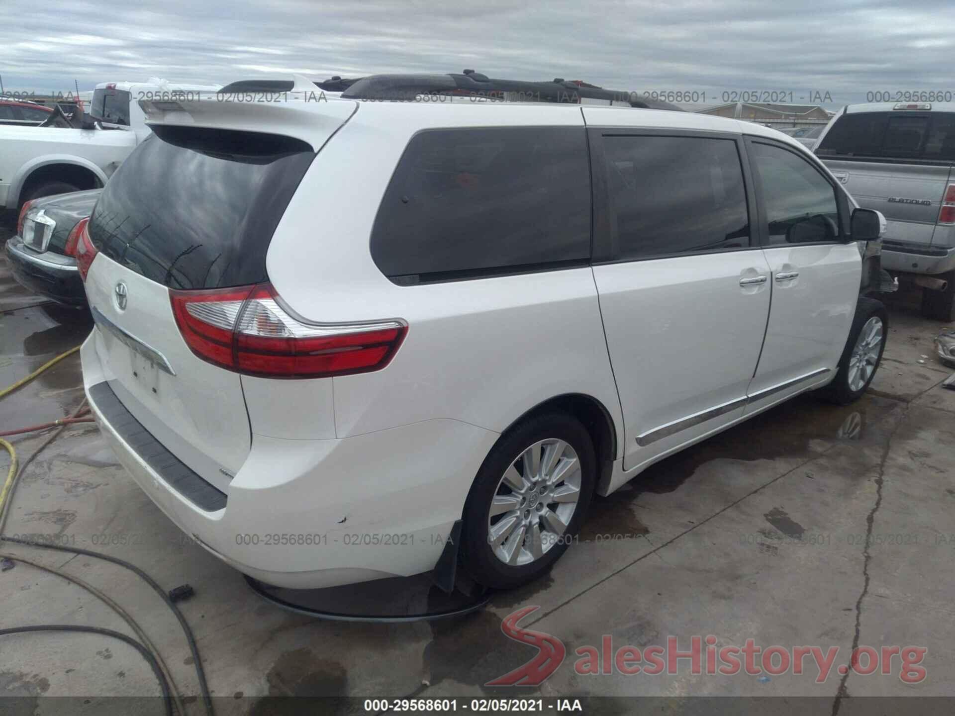 5TDYK3DC7GS735620 2016 TOYOTA SIENNA