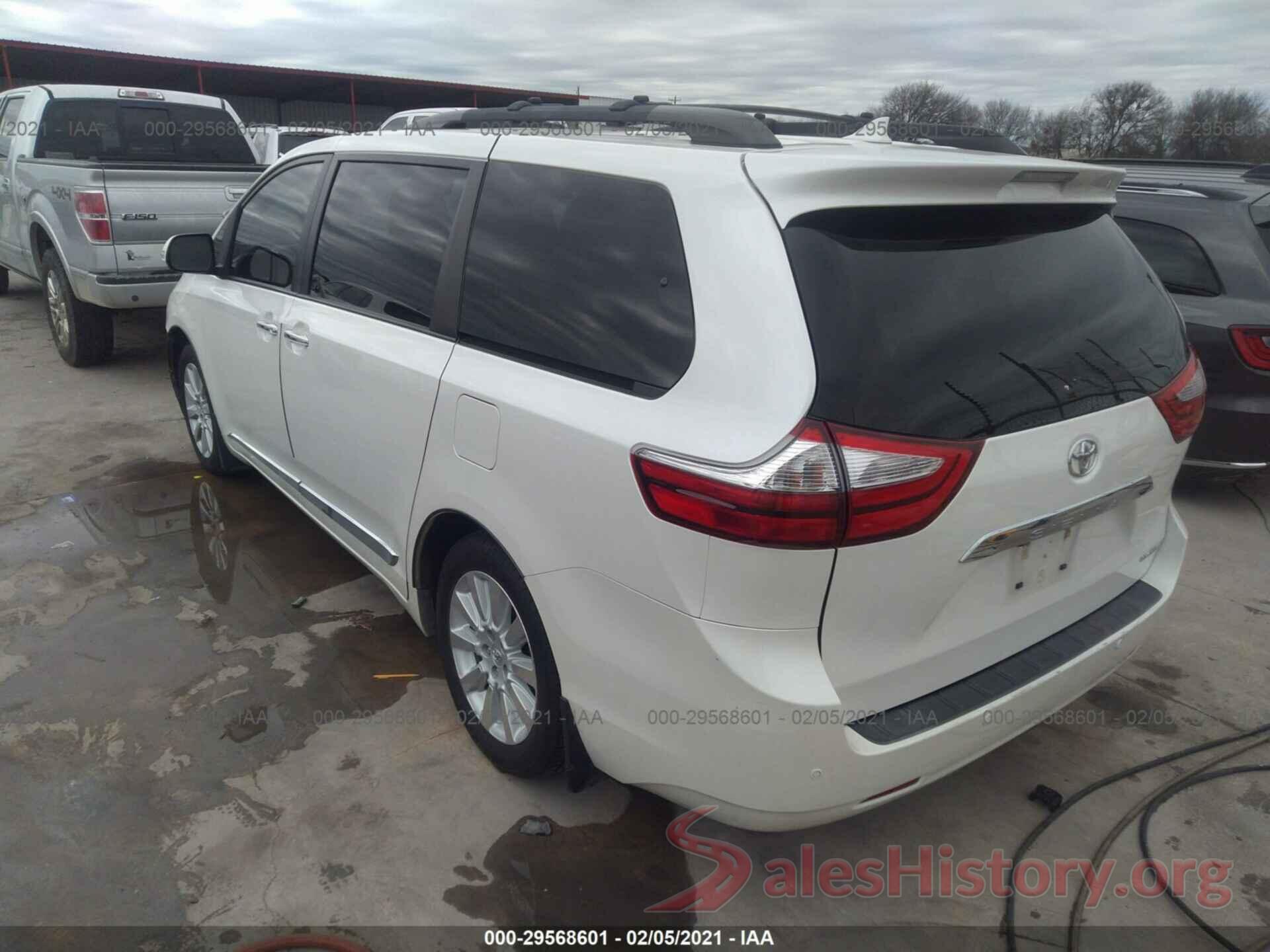 5TDYK3DC7GS735620 2016 TOYOTA SIENNA