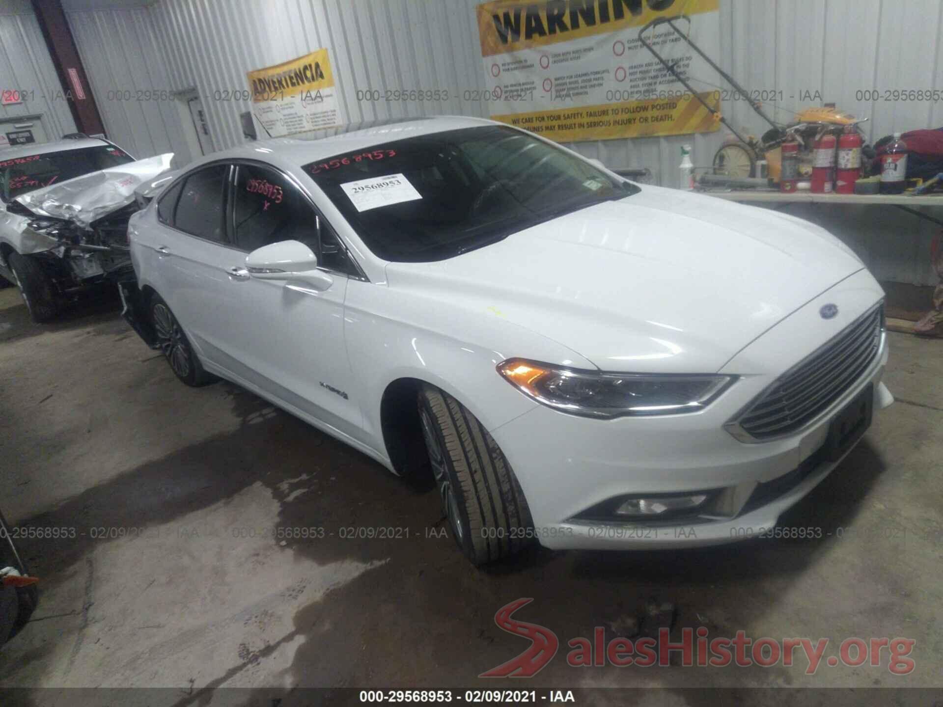 3FA6P0RU4HR301674 2017 FORD FUSION