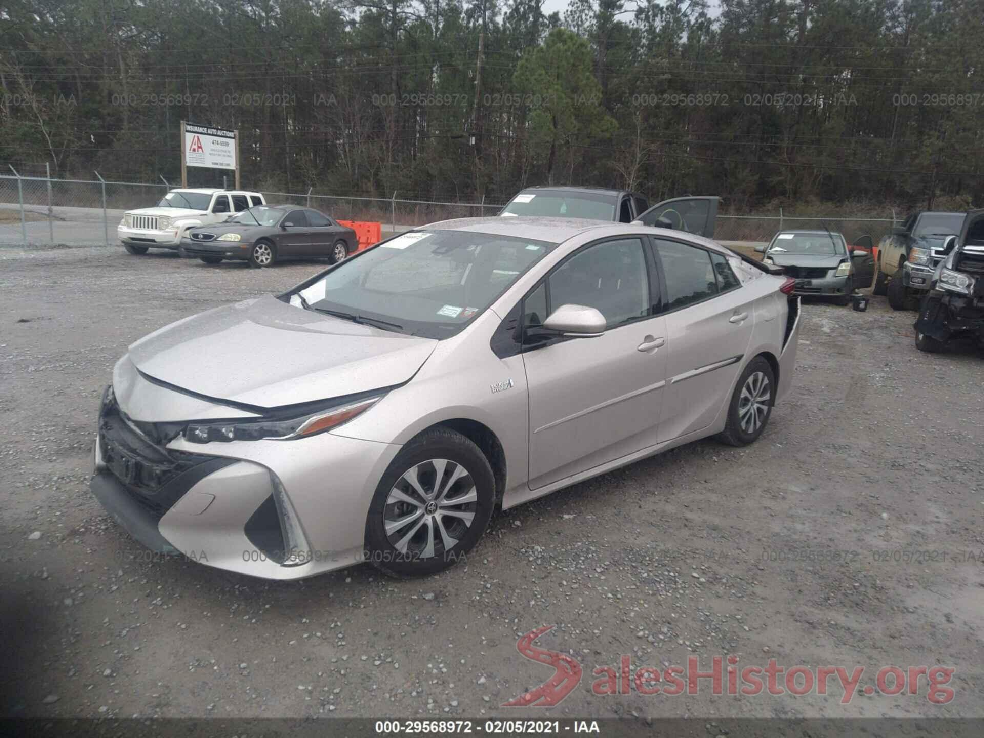 JTDKARFPXL3120938 2020 TOYOTA PRIUS PRIME