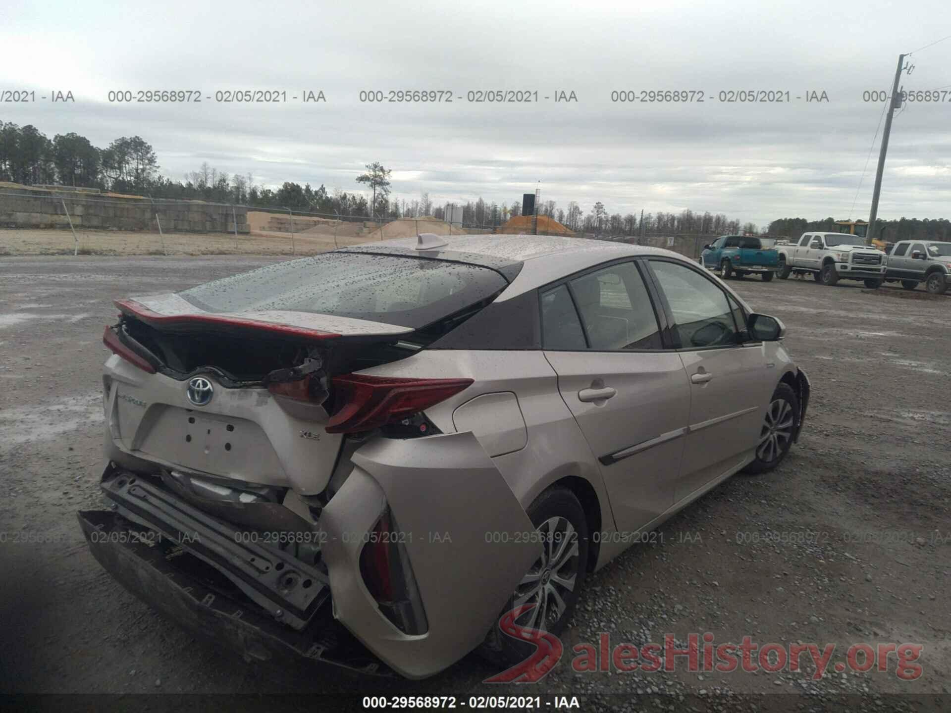 JTDKARFPXL3120938 2020 TOYOTA PRIUS PRIME