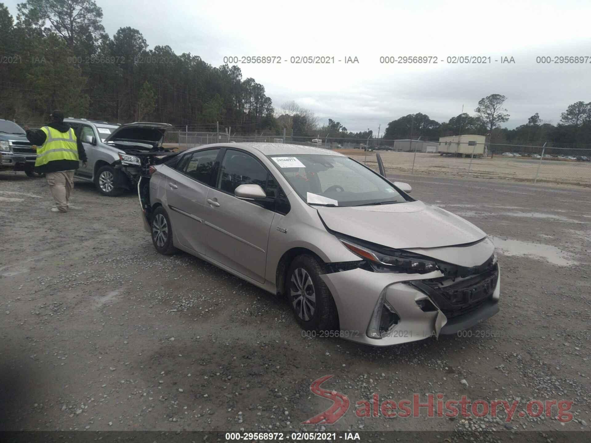 JTDKARFPXL3120938 2020 TOYOTA PRIUS PRIME