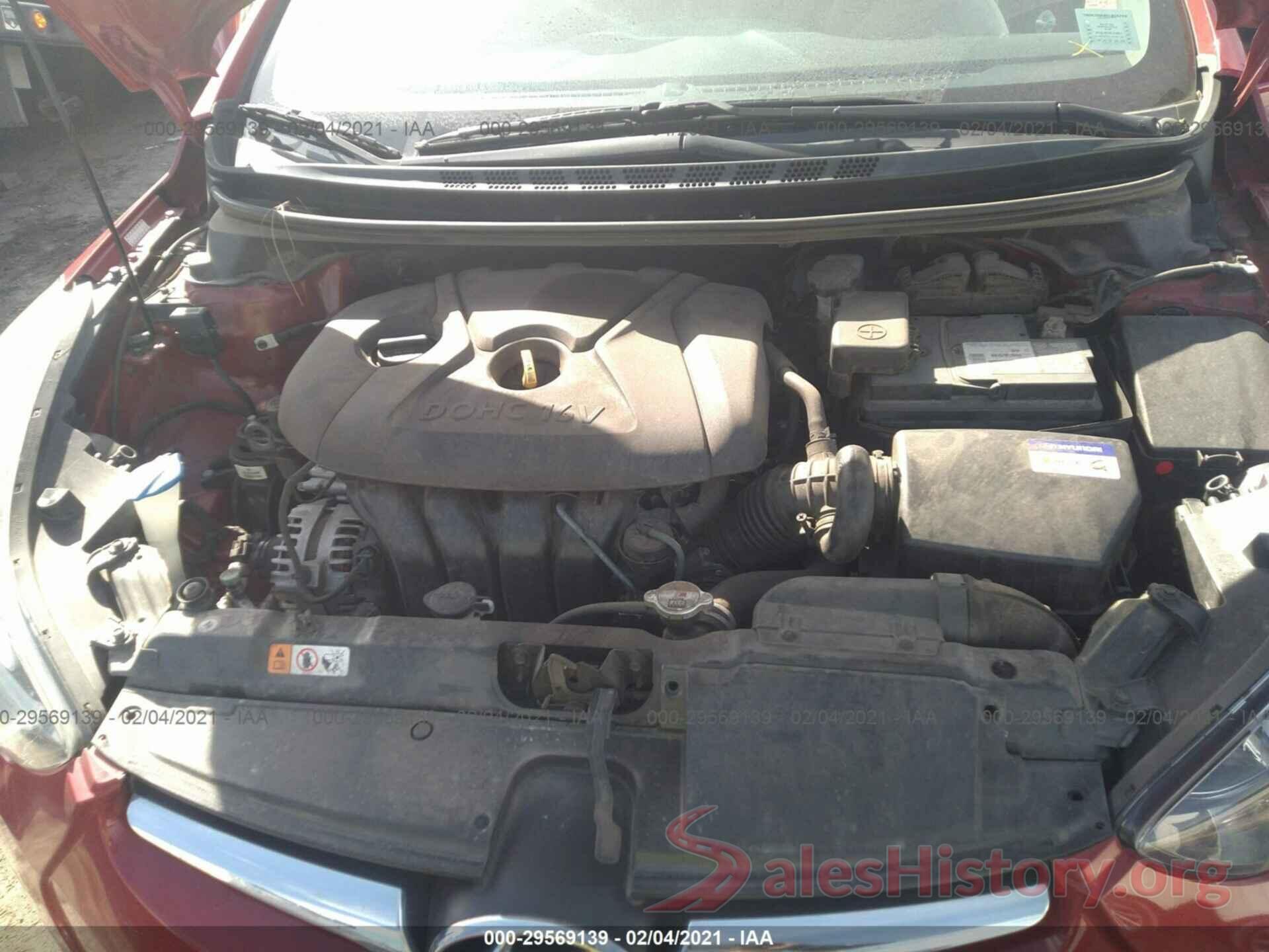 KMHDH4AEXGU623975 2016 HYUNDAI ELANTRA