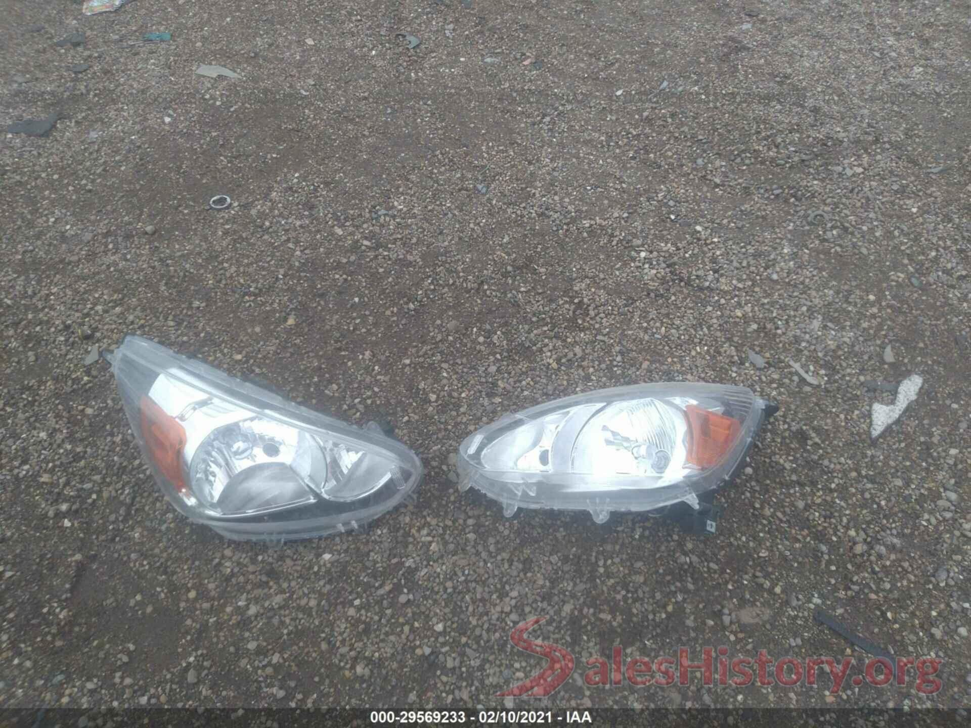 ML32A3HJ9KH010599 2019 MITSUBISHI MIRAGE