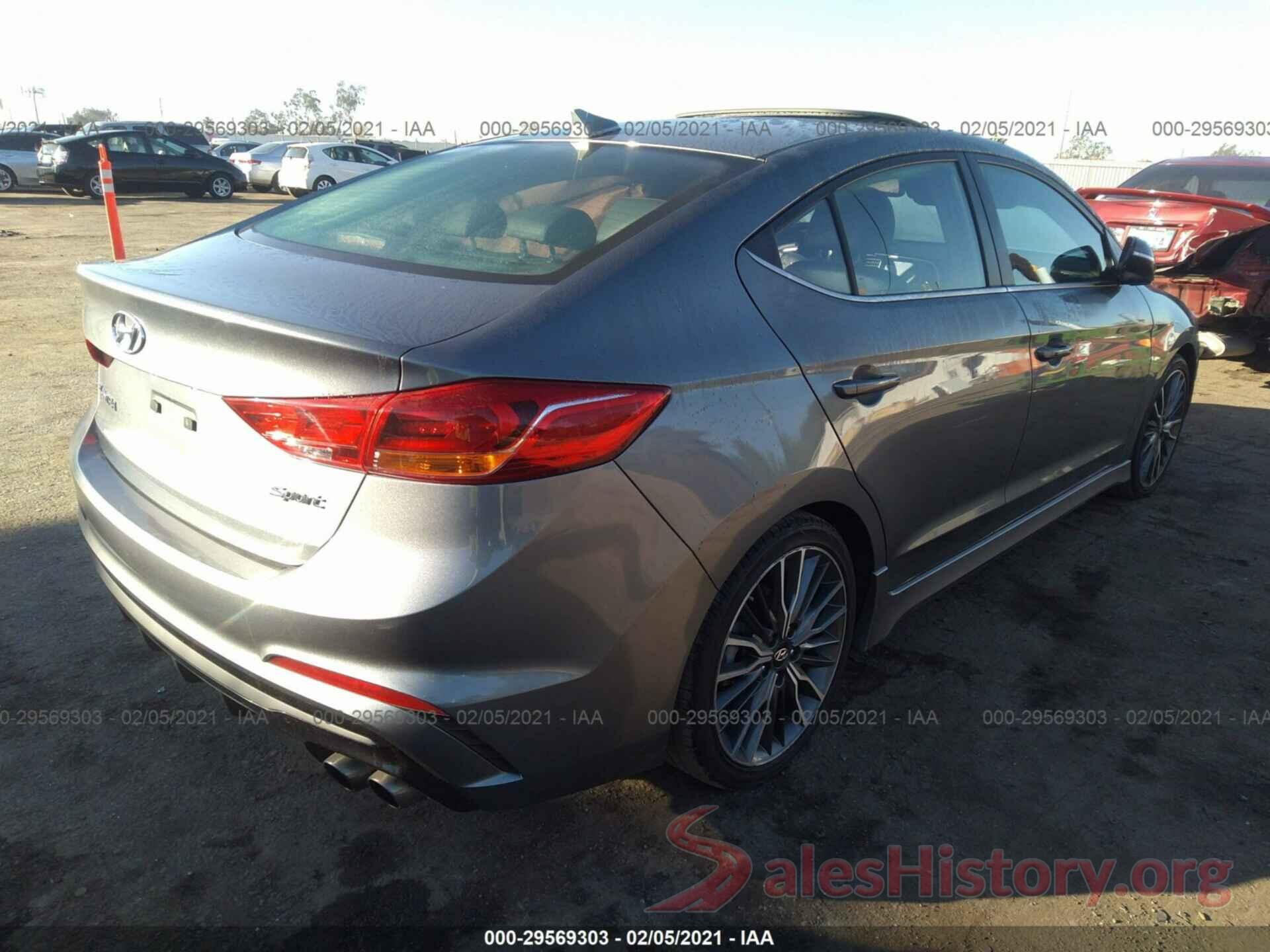 KMHD04LBXJU546221 2018 HYUNDAI ELANTRA