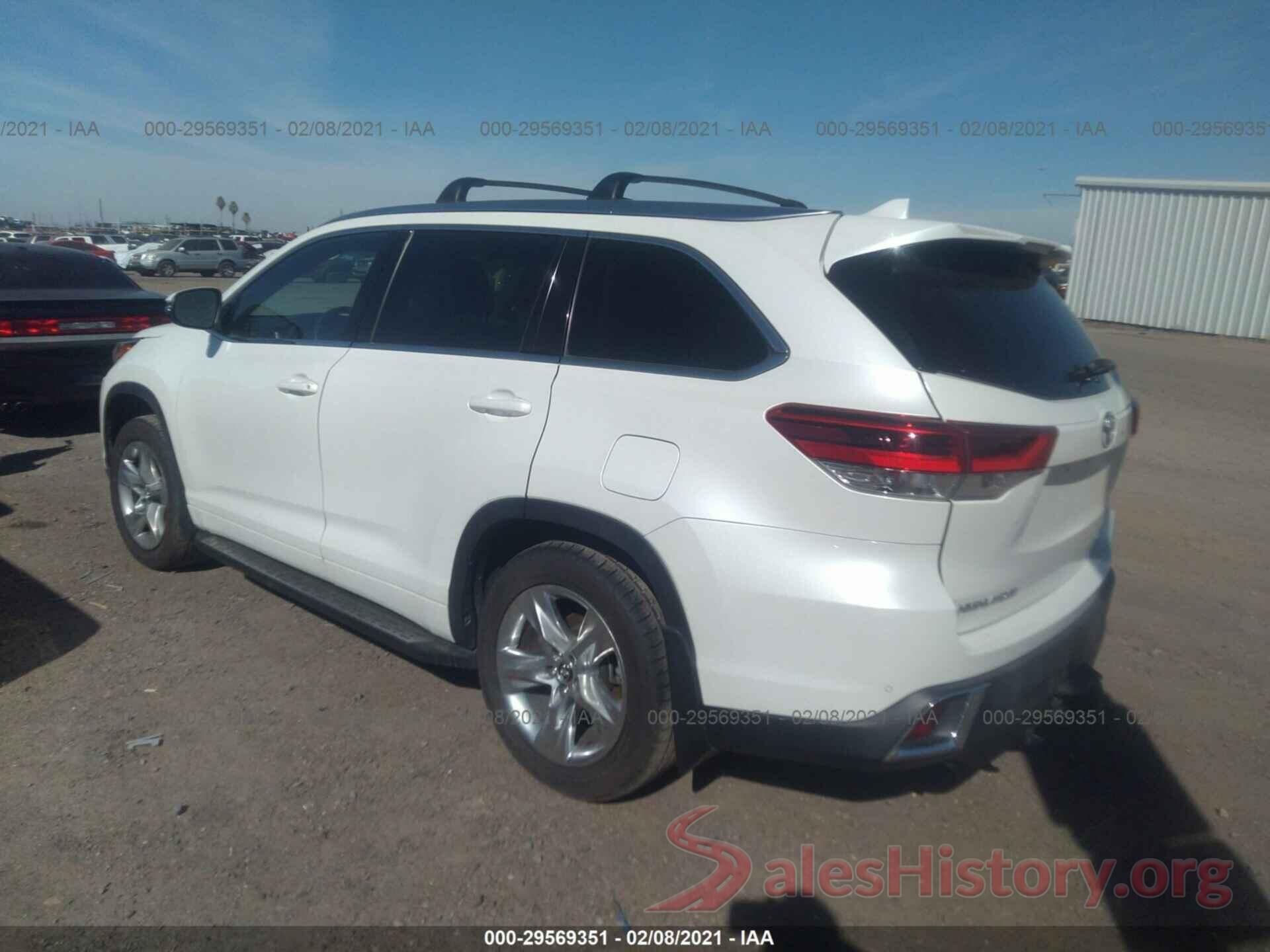 5TDDZRFH6HS386120 2017 TOYOTA HIGHLANDER