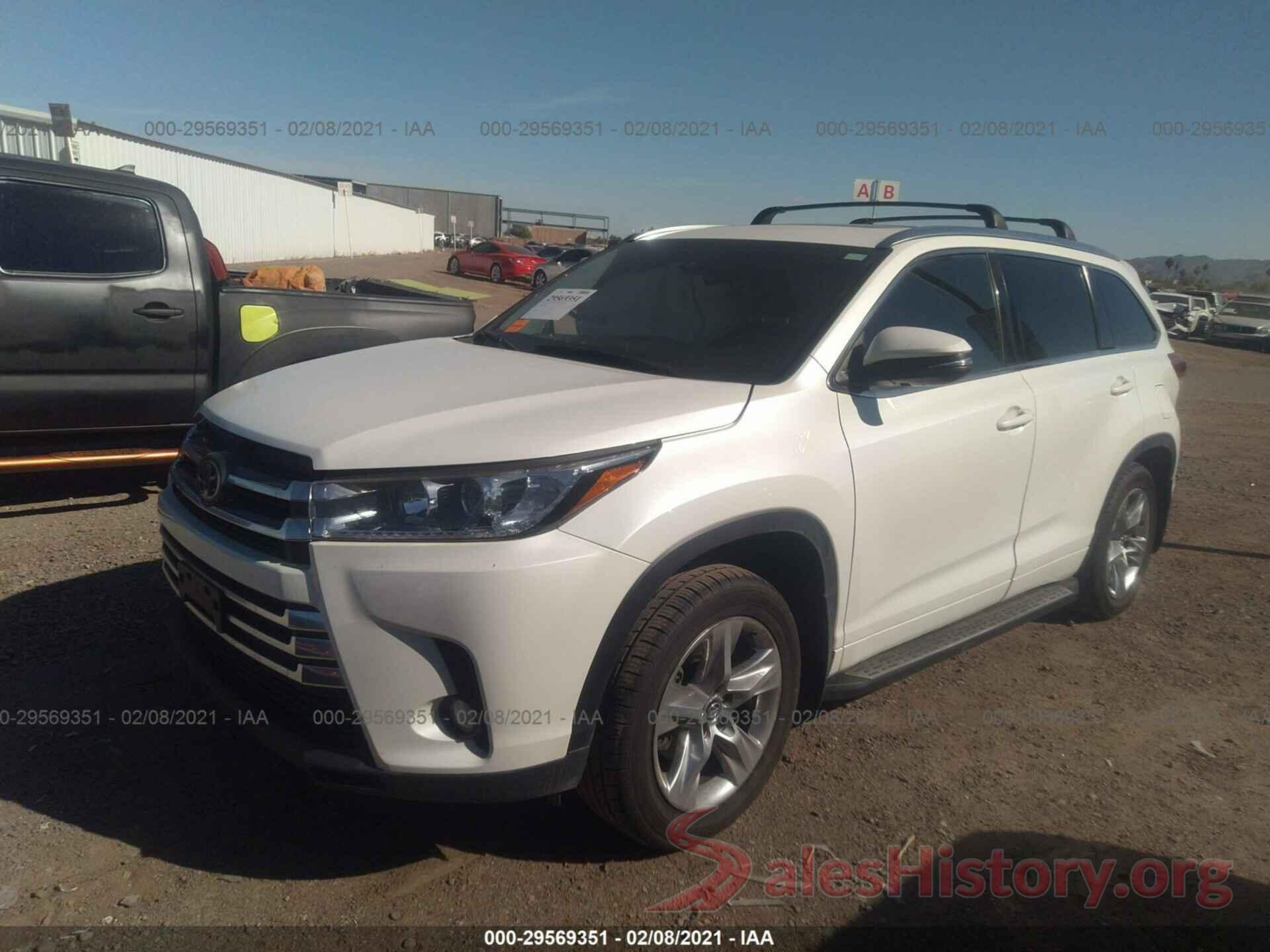 5TDDZRFH6HS386120 2017 TOYOTA HIGHLANDER