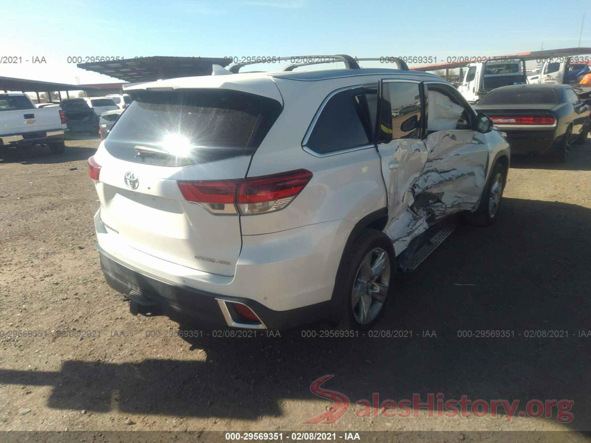 5TDDZRFH6HS386120 2017 TOYOTA HIGHLANDER