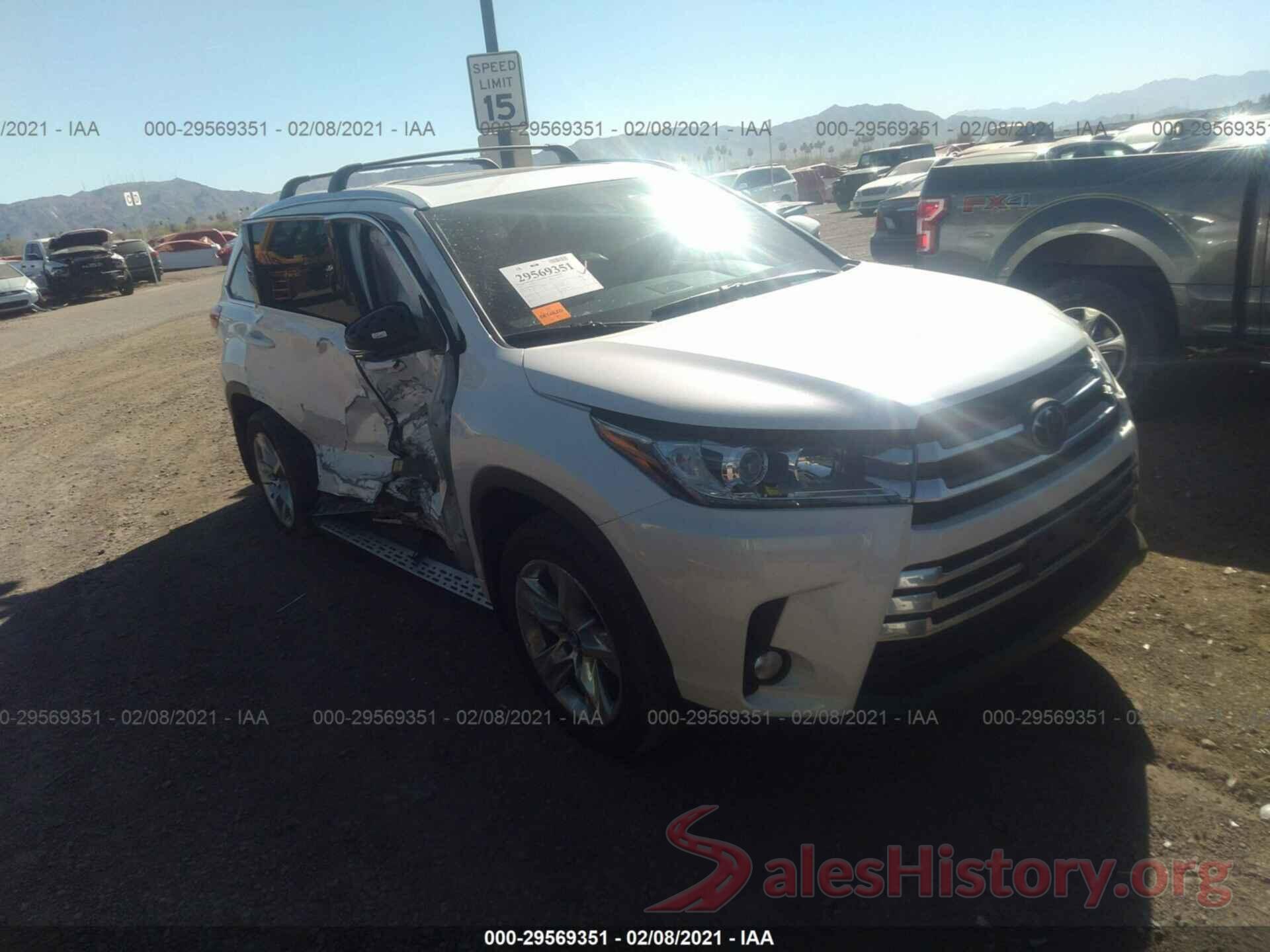 5TDDZRFH6HS386120 2017 TOYOTA HIGHLANDER