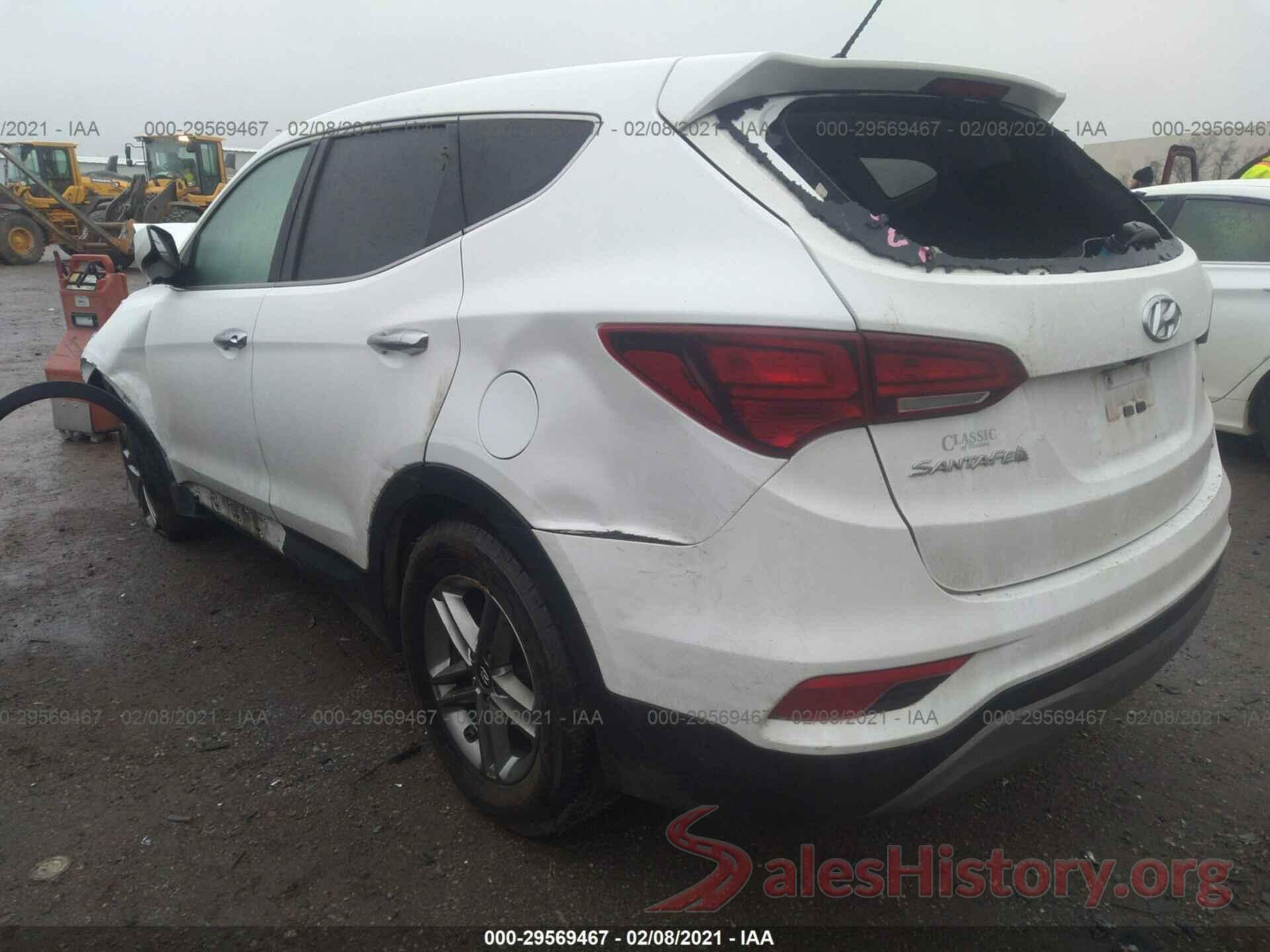 5XYZT3LB2JG568906 2018 HYUNDAI SANTA FE SPORT