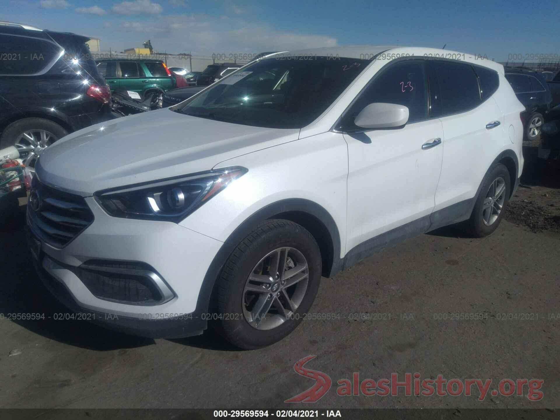 5XYZTDLB0JG568828 2018 HYUNDAI SANTA FE SPORT