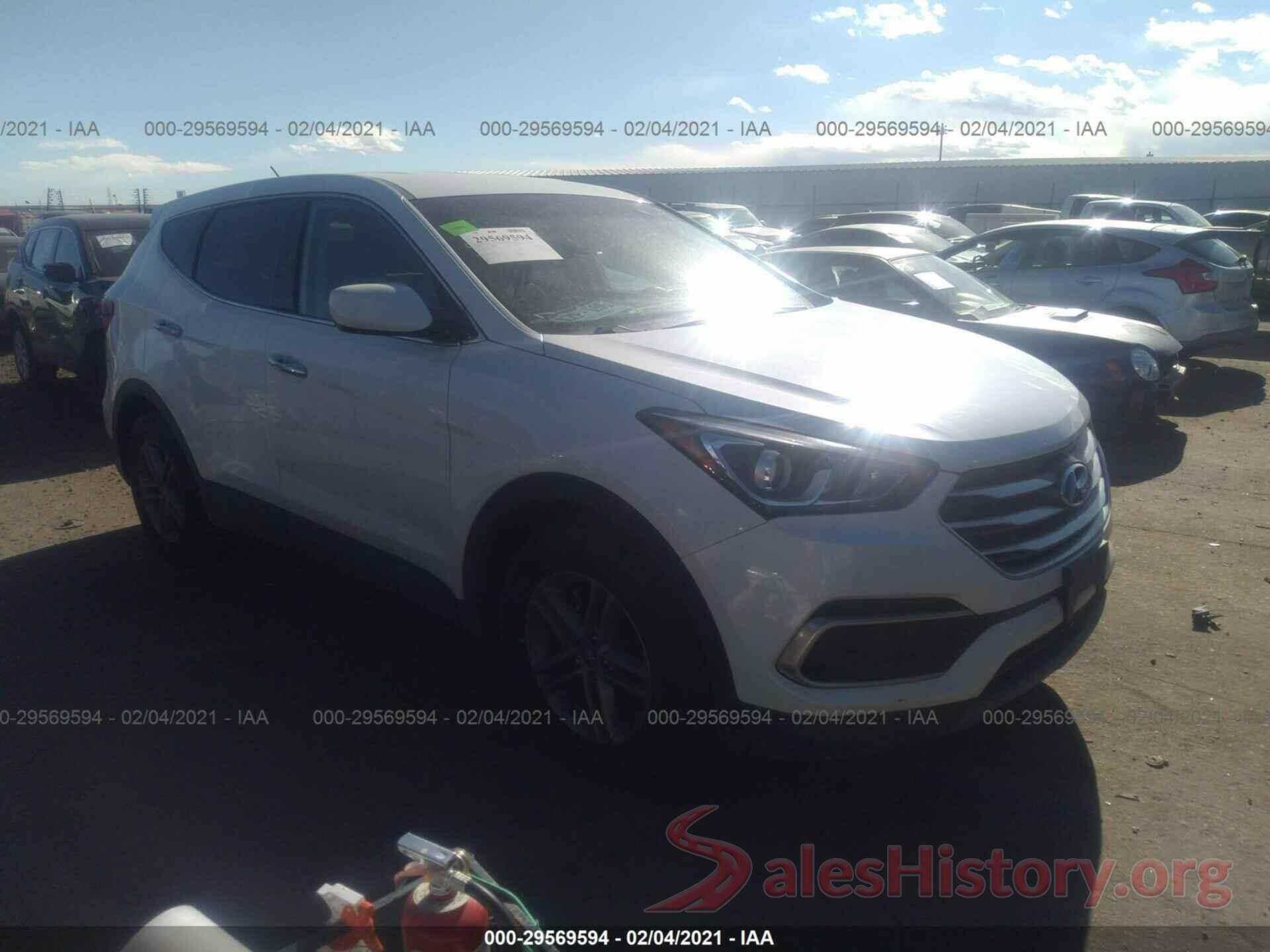 5XYZTDLB0JG568828 2018 HYUNDAI SANTA FE SPORT