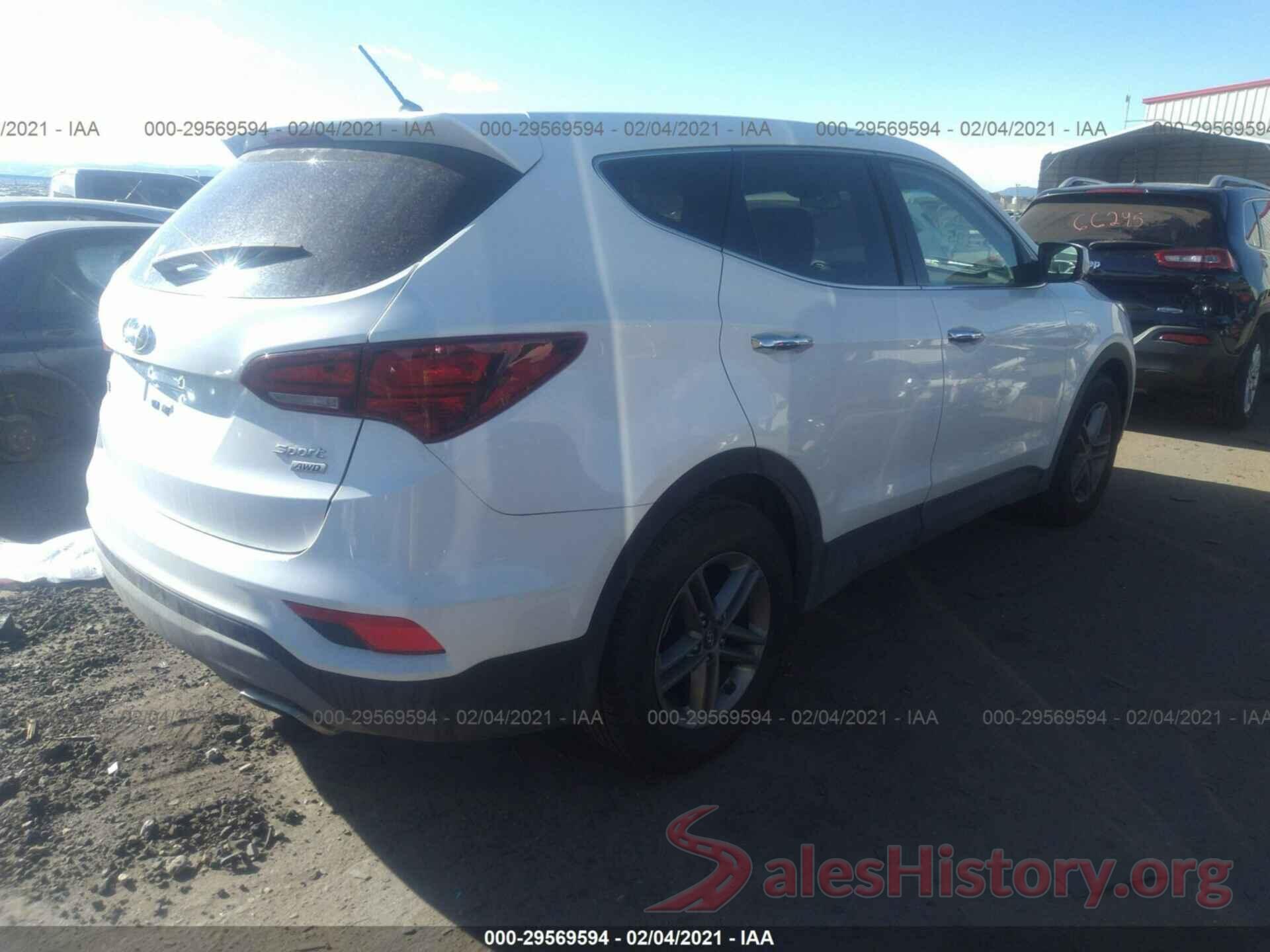 5XYZTDLB0JG568828 2018 HYUNDAI SANTA FE SPORT